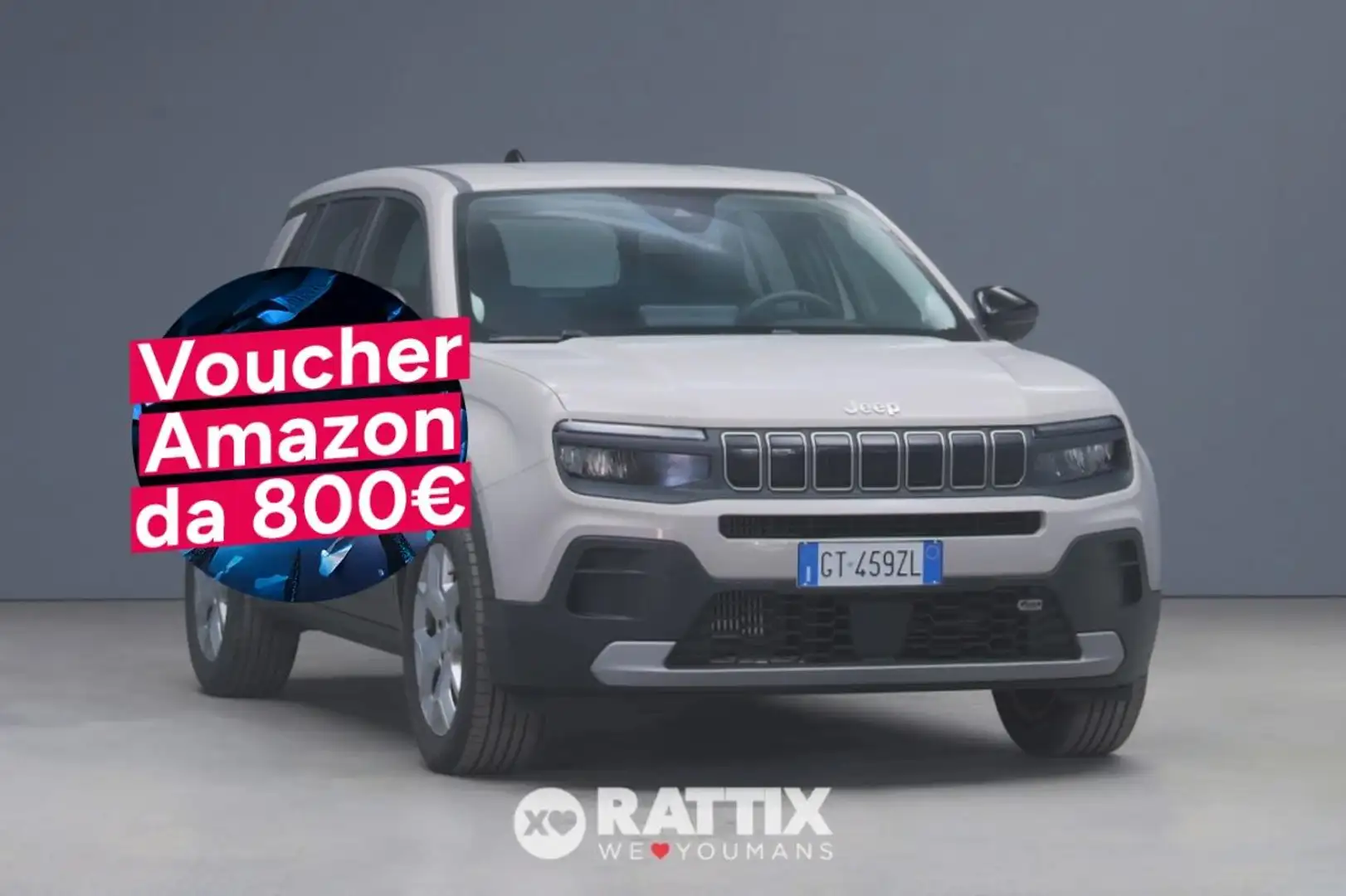 Jeep Avenger 1.2 Turbo 100CV Altitude Grau - 1