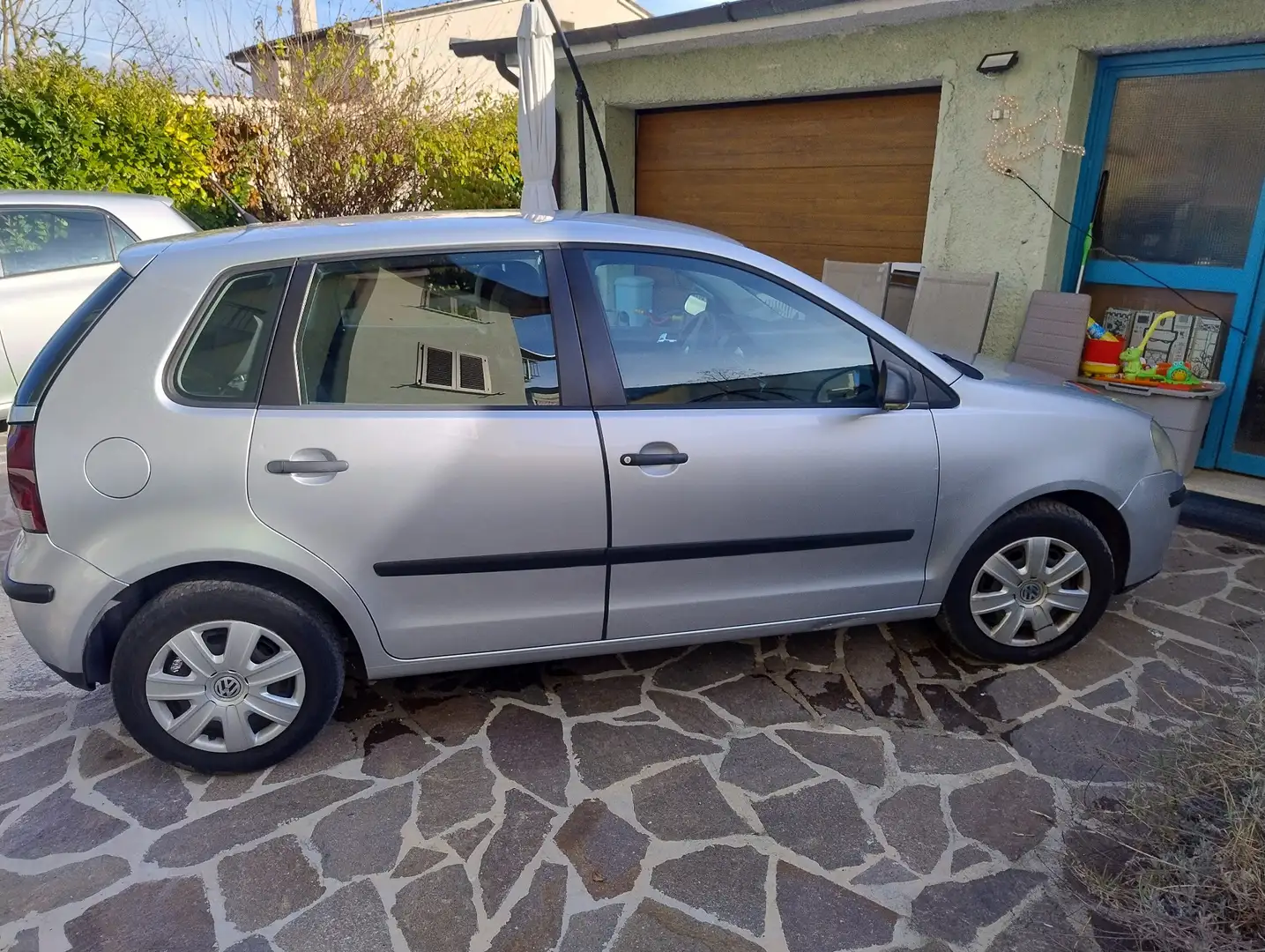 Volkswagen Polo Polo IV 2007 5p 1.4 tdi Trendline c/clima Argento - 2