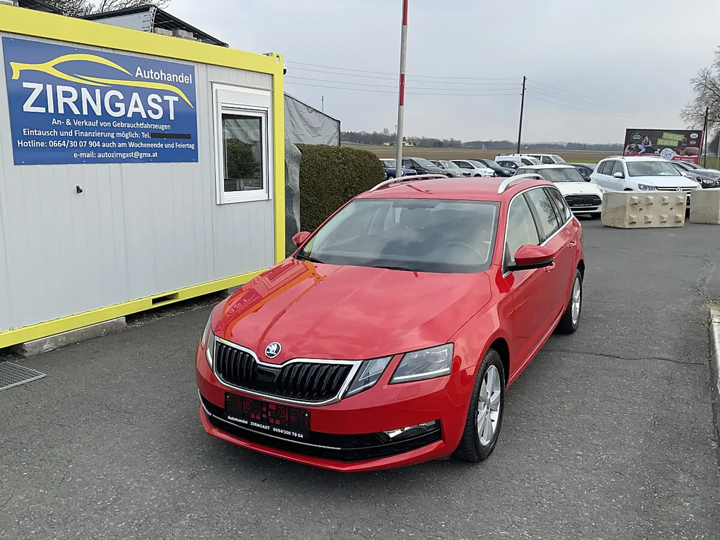 Skoda Octavia Combi 1,6 Ambition Limited TDI 4x4 Arbö Pickerl... Rot - 1
