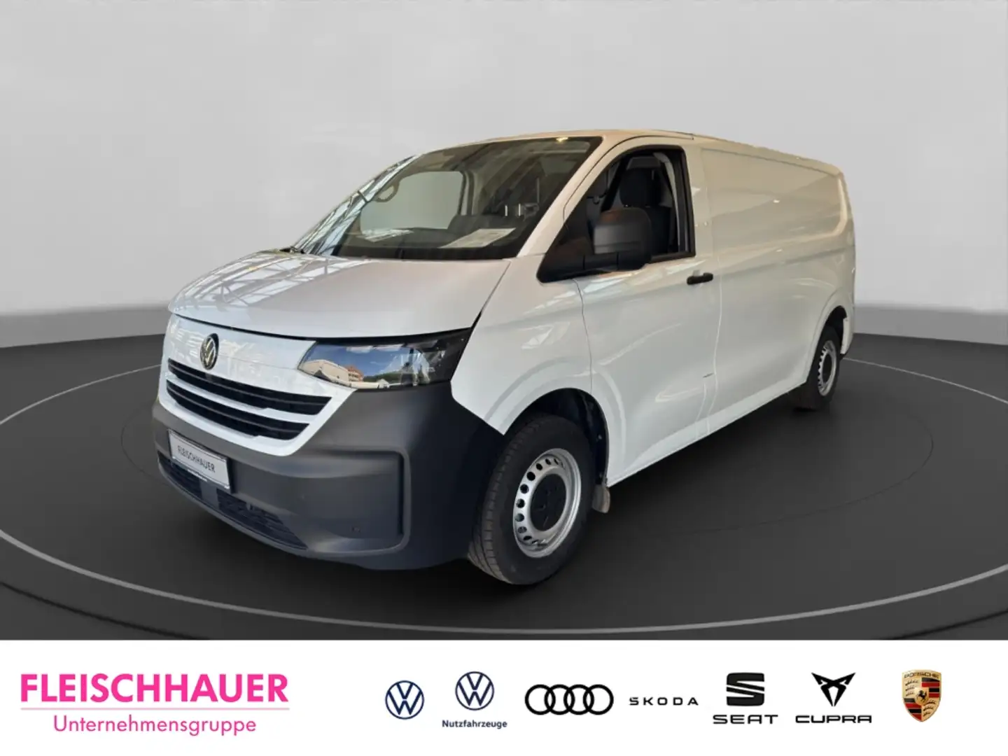 Volkswagen T7 Kastenwagen Kasten LR AHK Klima LED PDC RFK Apple CarPlay Digi Weiß - 1