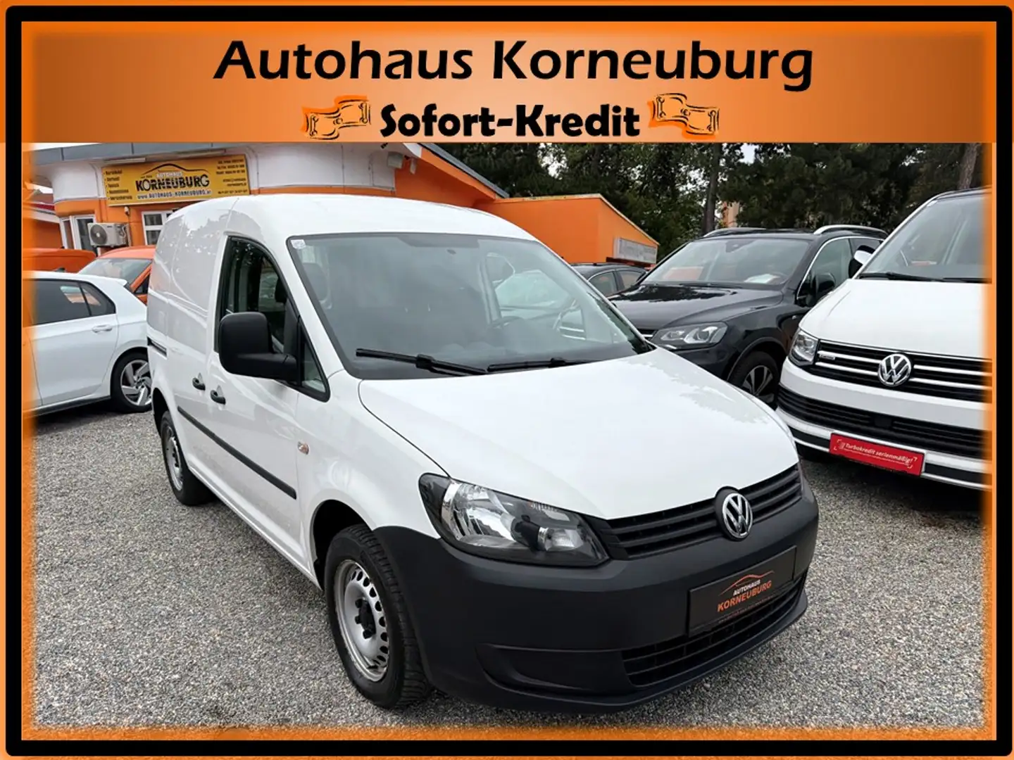 Volkswagen Caddy Kastenwagen Entry+ 1,6 TDI *Klima* Weiß - 1