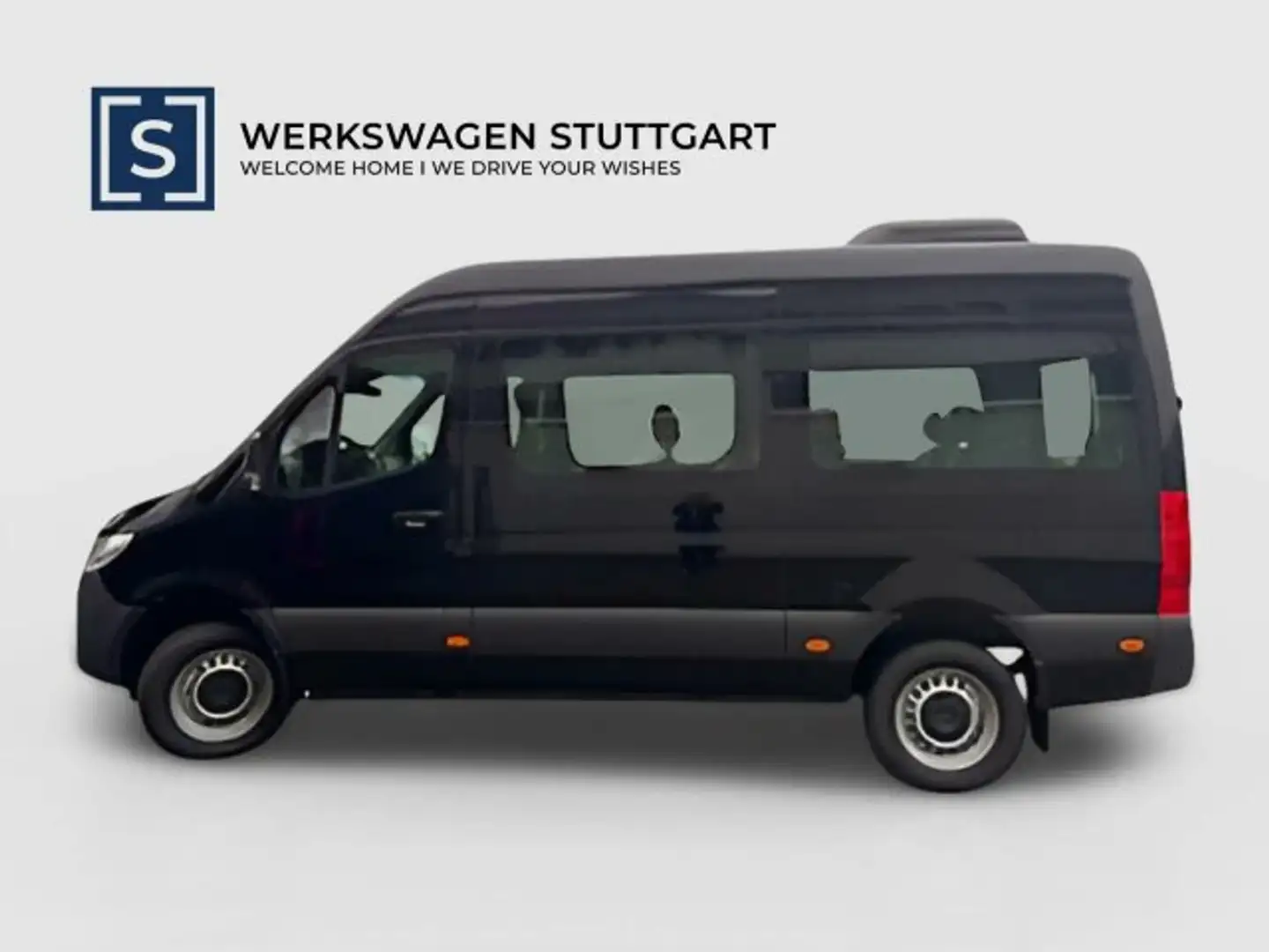 Mercedes-Benz Sprinter SPRINTER 319 TOURER L2H2 ELEKTR. TÜR+TRITTSTUFE Чёрный - 2