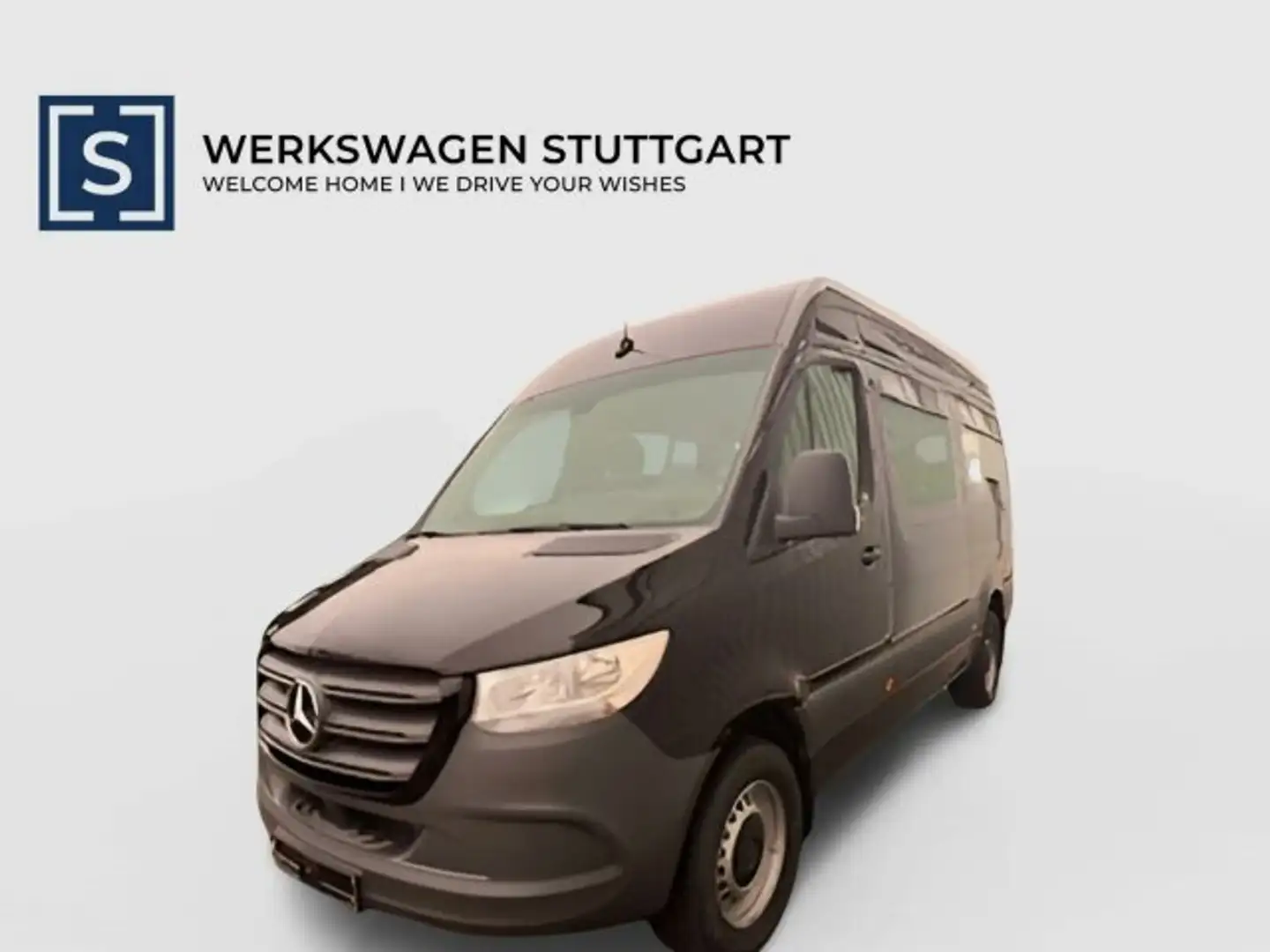 Mercedes-Benz Sprinter SPRINTER 319 TOURER L2H2 ELEKTR. TÜR+TRITTSTUFE Чёрный - 1