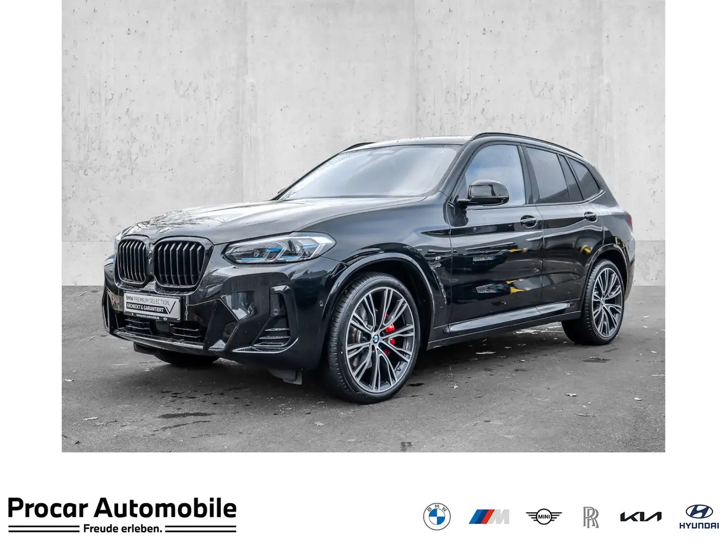 BMW X3 xDrive30d M Sport HUD PANO ACC RFK NAVI Schwarz - 1