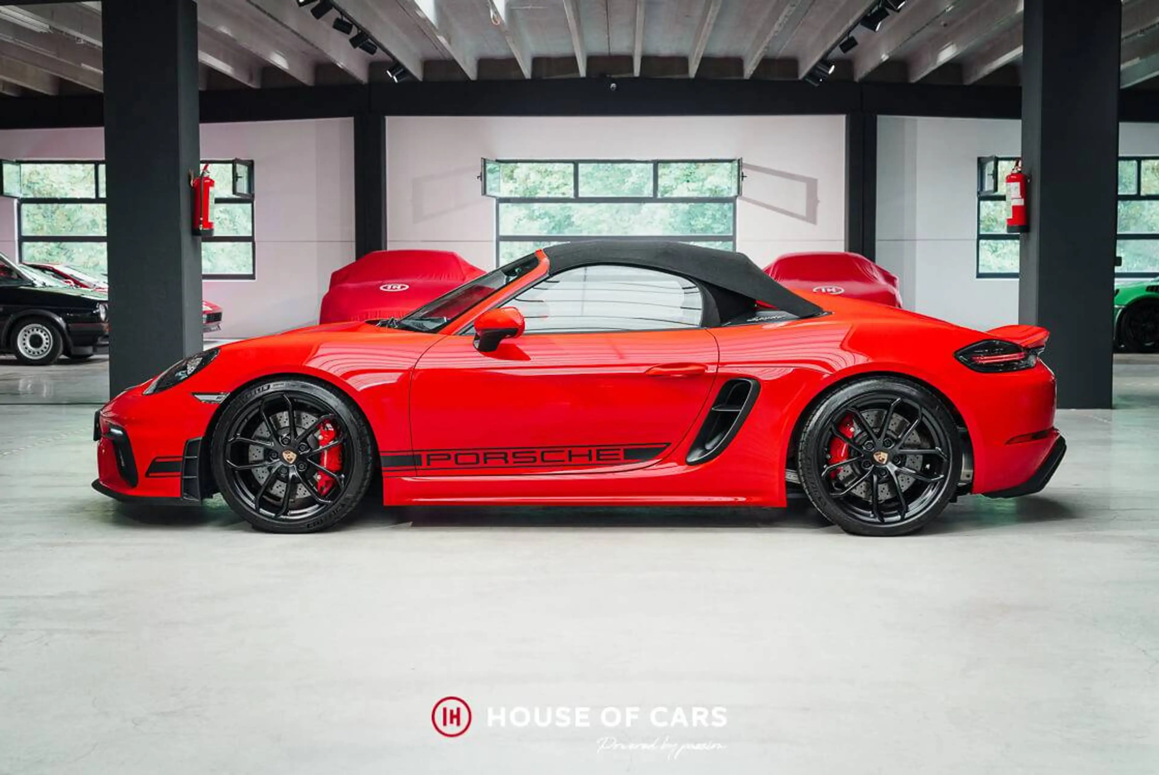 Porsche 718 Spyder PDK - Guards red - 1st paint / PPF — photo 10