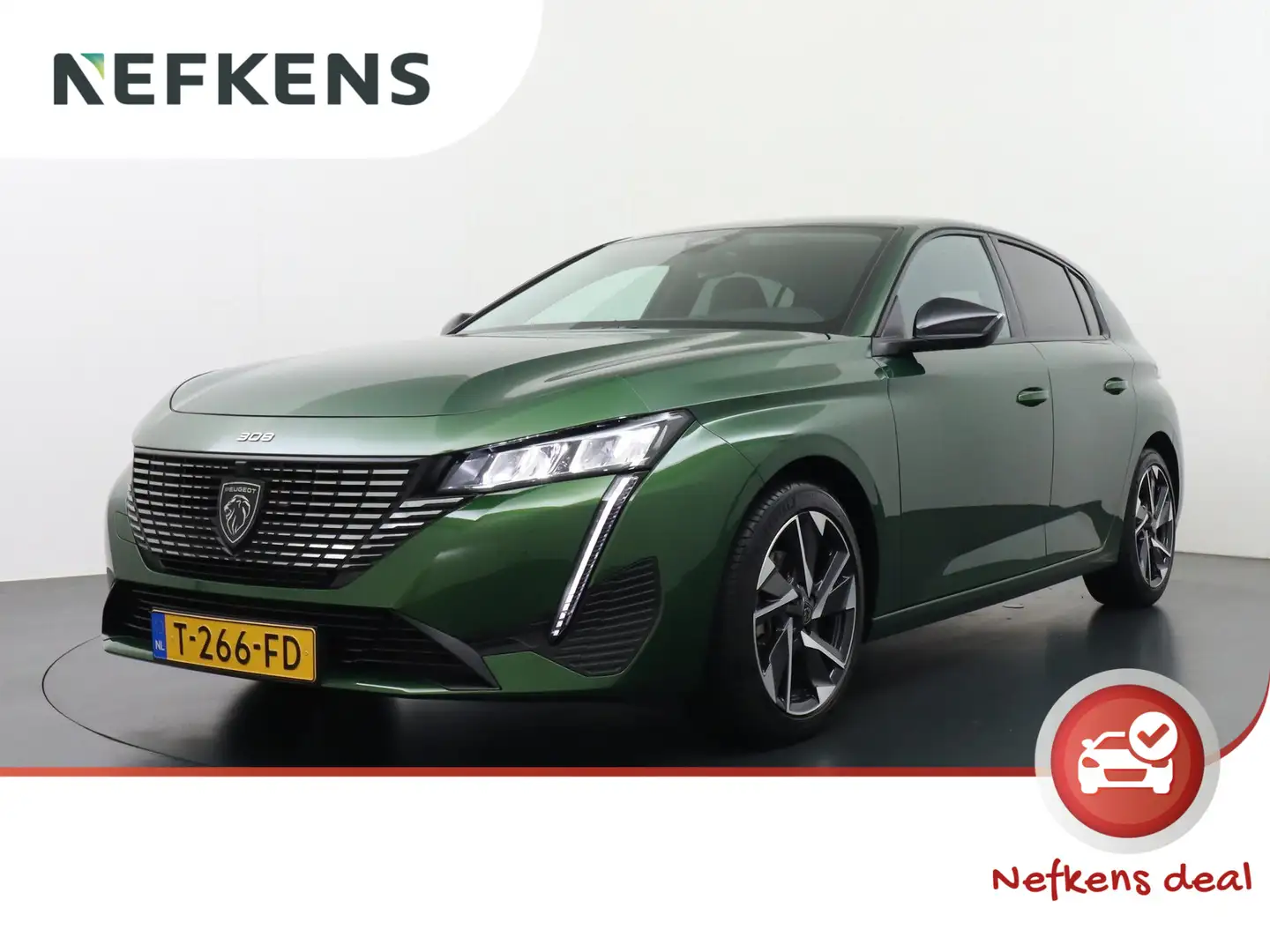 Peugeot 308 1.2 PureTech Allure Pack Business Automaat | Navig Groen - 1