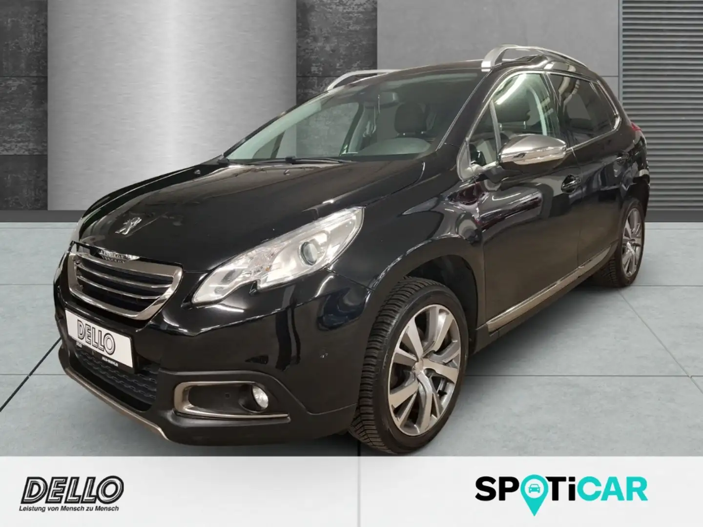 Peugeot 2008 Allure 1.2 PURETECH Panoramadach HiFi-Paket-JBL Na Schwarz - 1