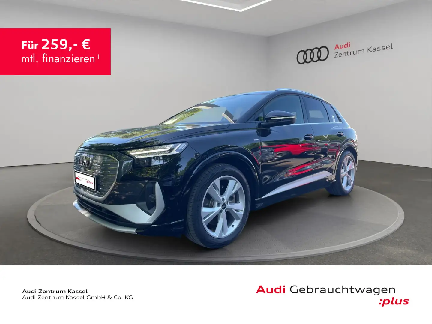 Audi 40 e-tron S line Matrix SONOS HuD Kam. Leder Schwarz - 1
