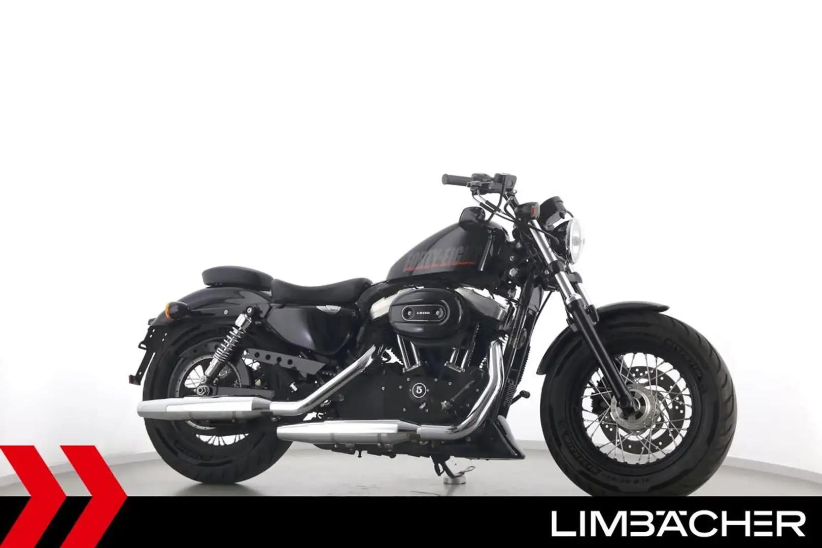 Harley-Davidson Sportster XL 1200 48 FORTY EIGHT Negro - 1