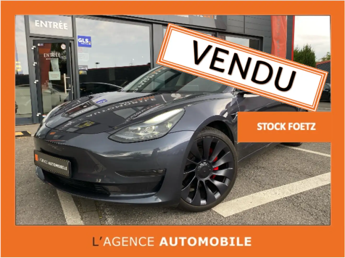 Tesla Model 3 PERFORMANCE 513 ch Noir - 1