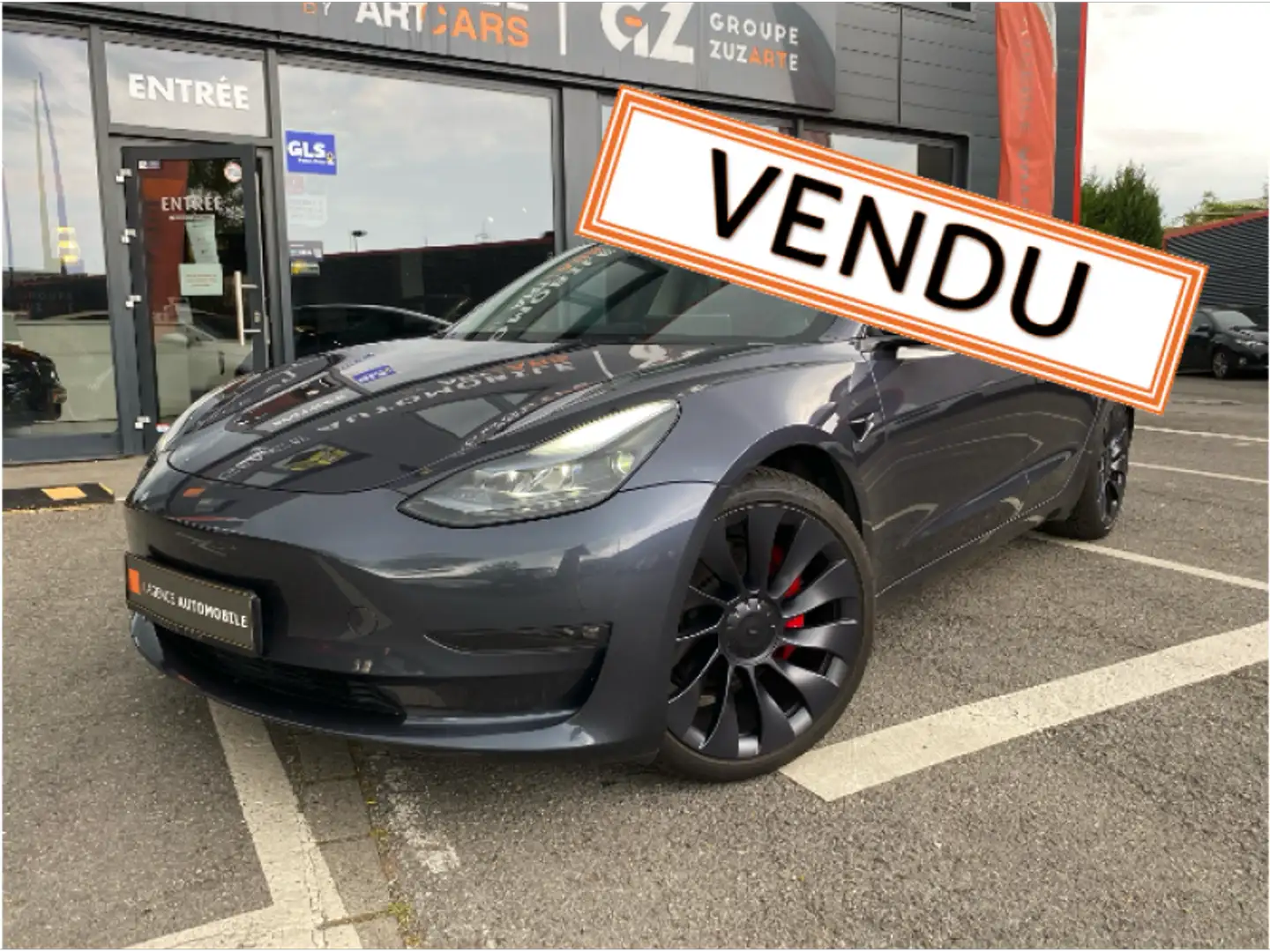 Tesla Model 3 PERFORMANCE 513 ch Noir - 2
