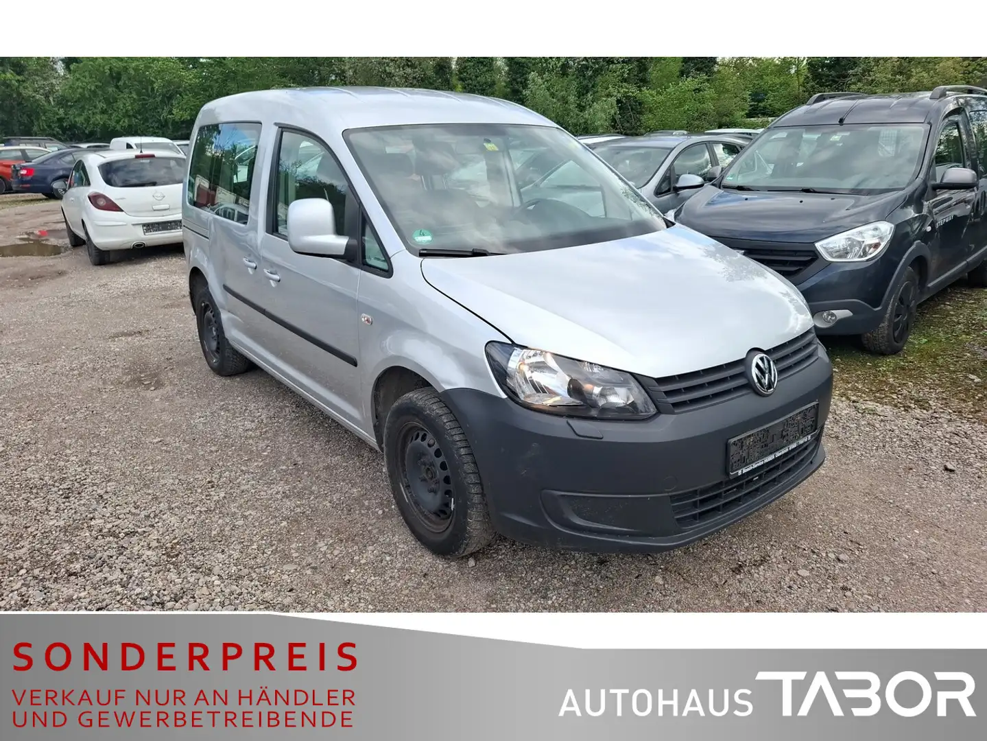 Volkswagen Caddy 1.6 TDI Team Zuheizer Winter-Paket GRA Silber - 2
