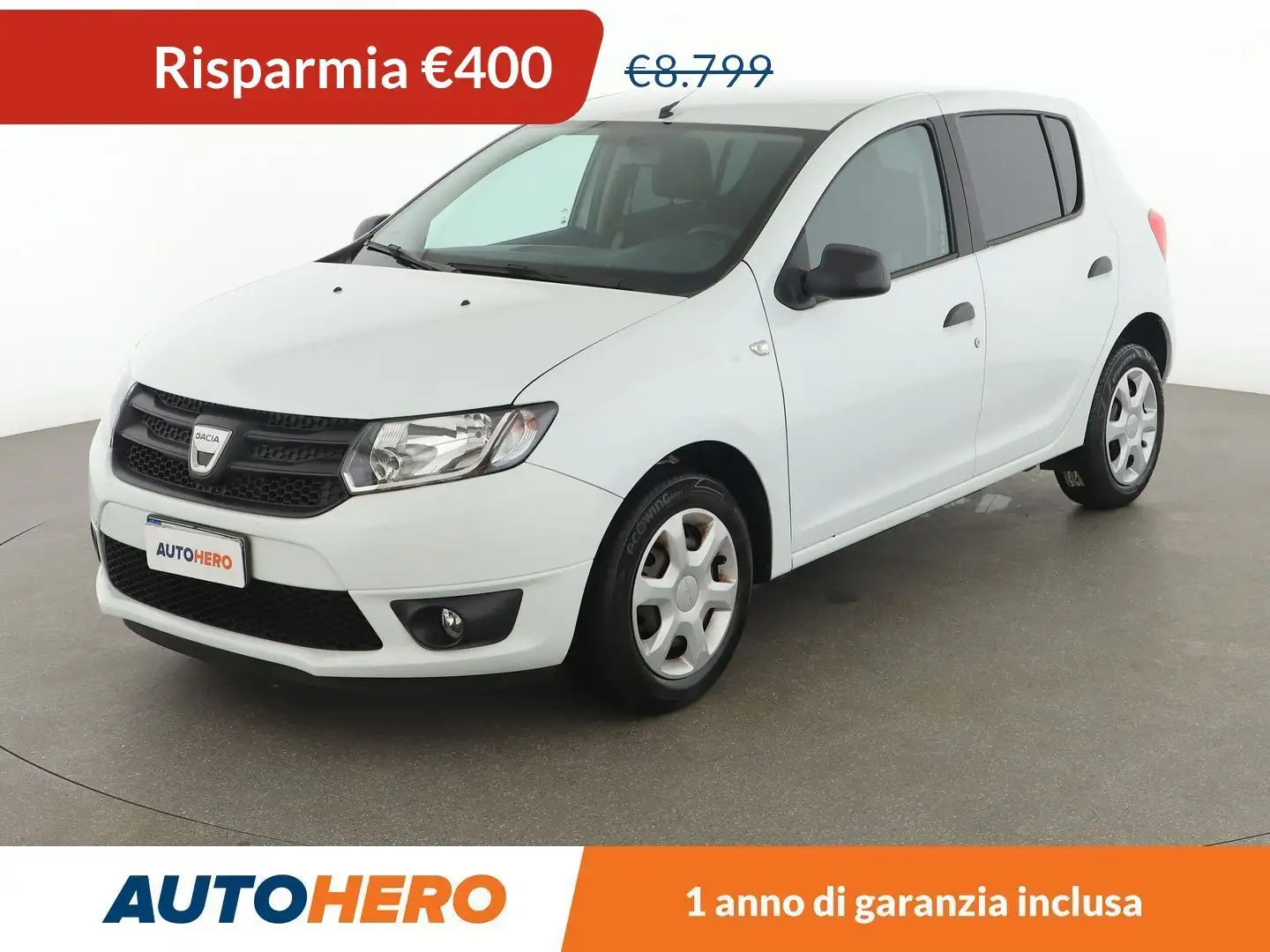 Dacia Sandero 1.2 Ambiance Family 75 CV Bianco - 1