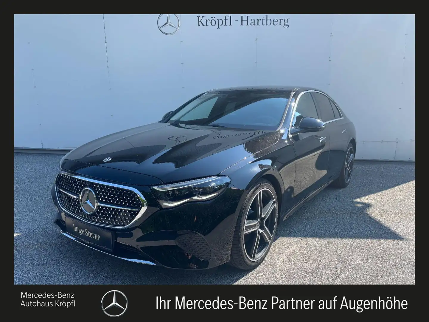 Mercedes-Benz E 200 d Limousine PTS Shz MBUX Ambi Sportpaket Schwarz - 1