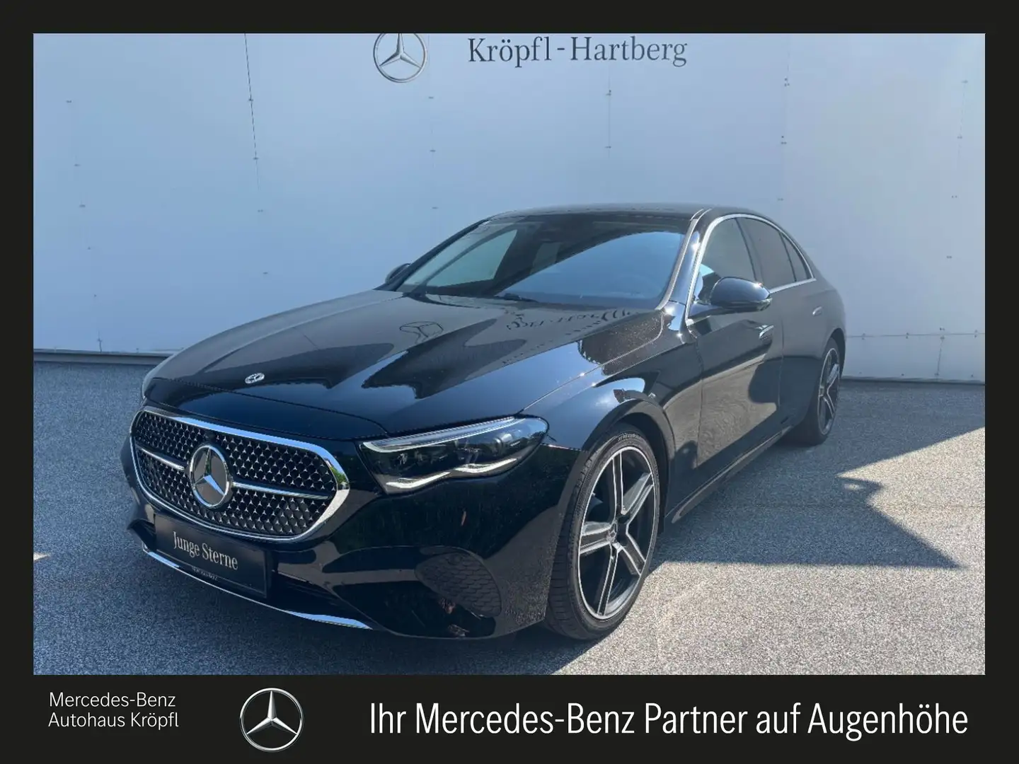 Mercedes-Benz E 200 d Limousine PTS Shz MBUX Ambi Sportpaket Schwarz - 1