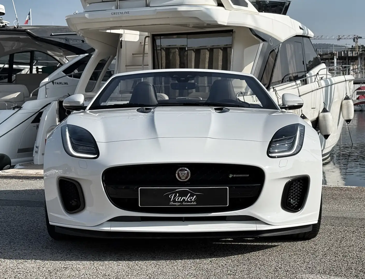 Jaguar F-Type F-Type Cabriolet 2L Essence 300 ch BVA8 R-Dynamic Blanc - 2