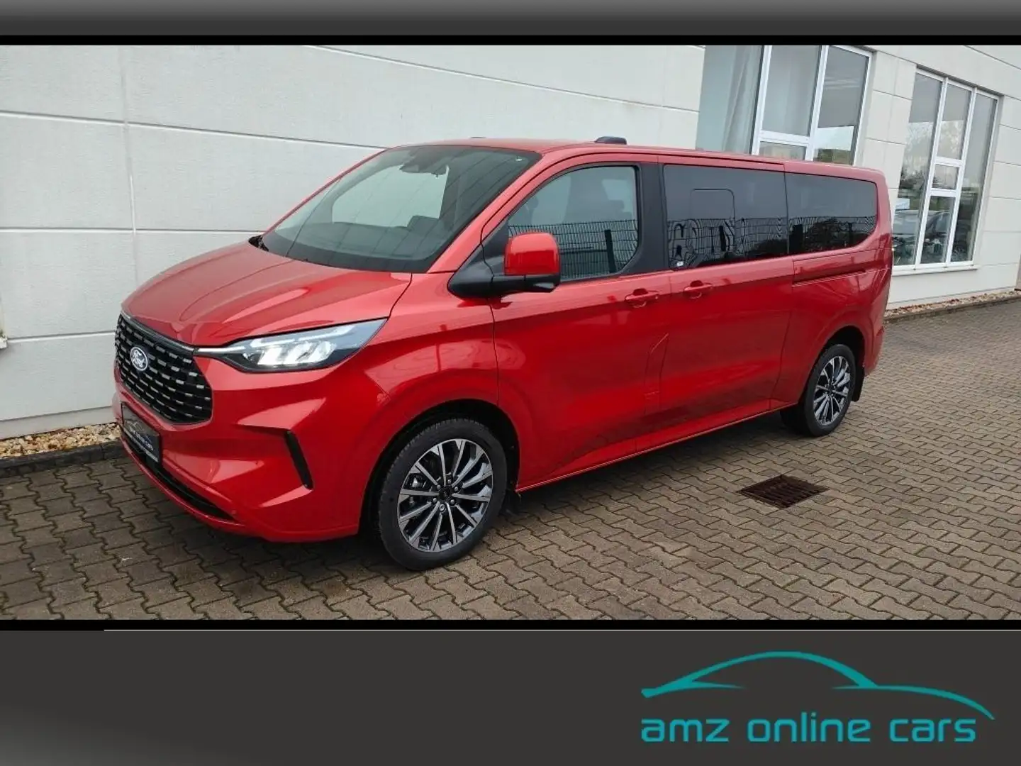 Ford Tourneo Custom Titanium X L2 5J.Garantie AHZV Rouge - 1