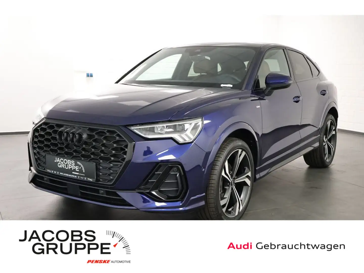 Audi Q3 Sportback 35 TFSI S-line S-tronic,LED,GRA, Blau - 1