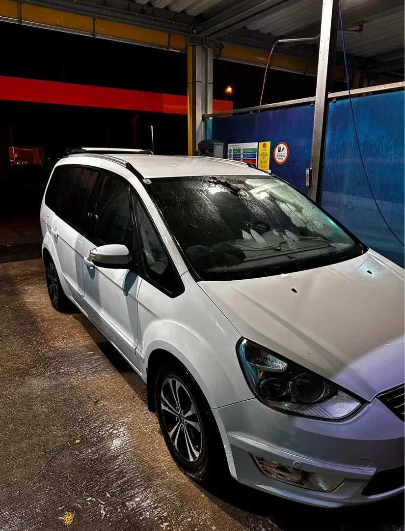 Ford Galaxy 2.0 TDCi Weiß - 1