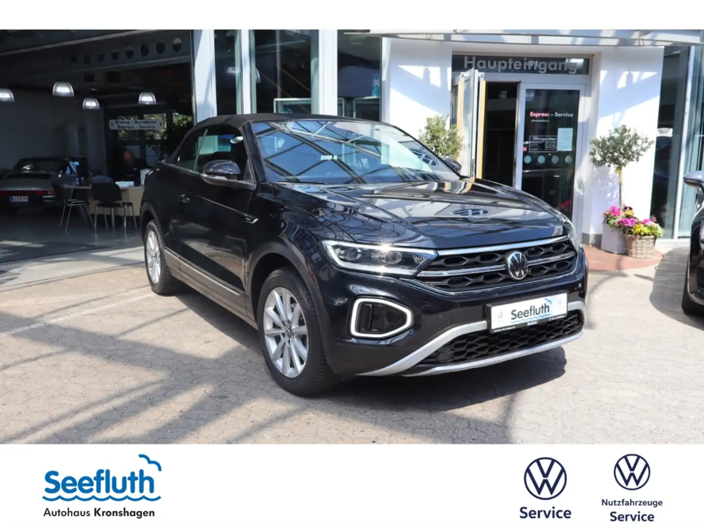 Volkswagen T-Roc Cabriolet 1.0 TSI Move Standhzg. Navi Schwarz - 1