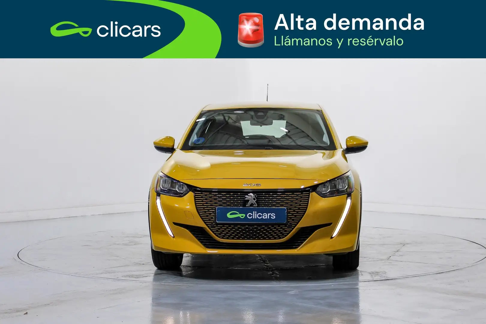 Peugeot 208 Active Pack Eléctrico 100kW Amarillo - 2