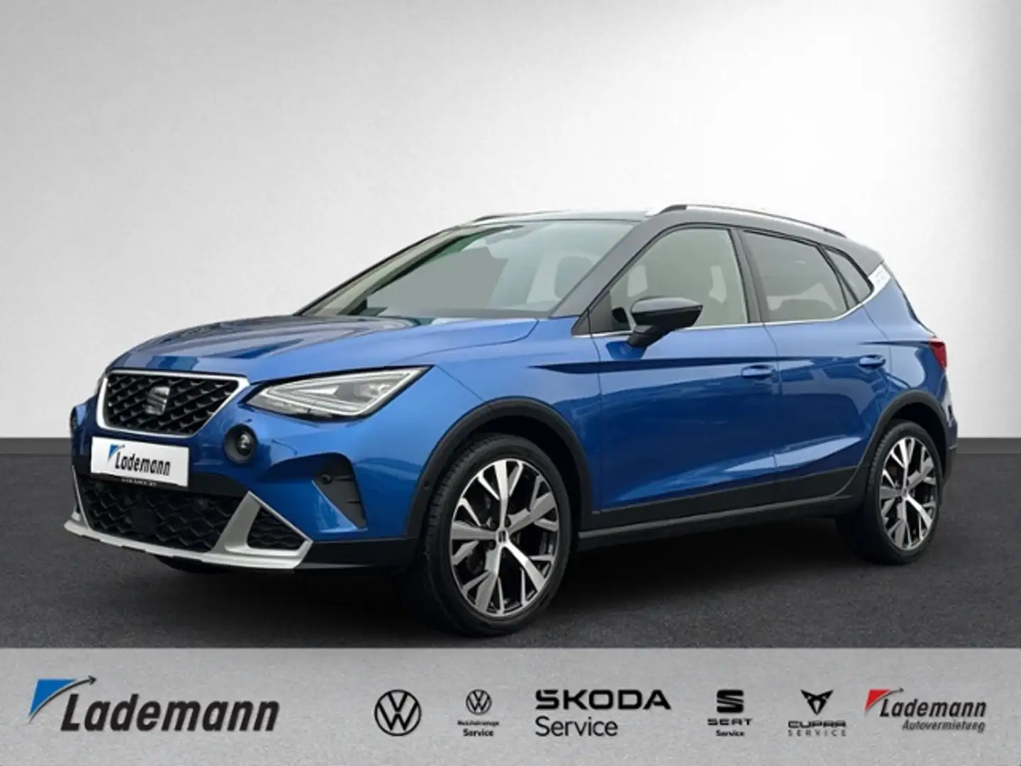 SEAT Arona 1.0 TSI DSG Xperience LED+KAMERA+ACC+NAVI+ Blau - 1