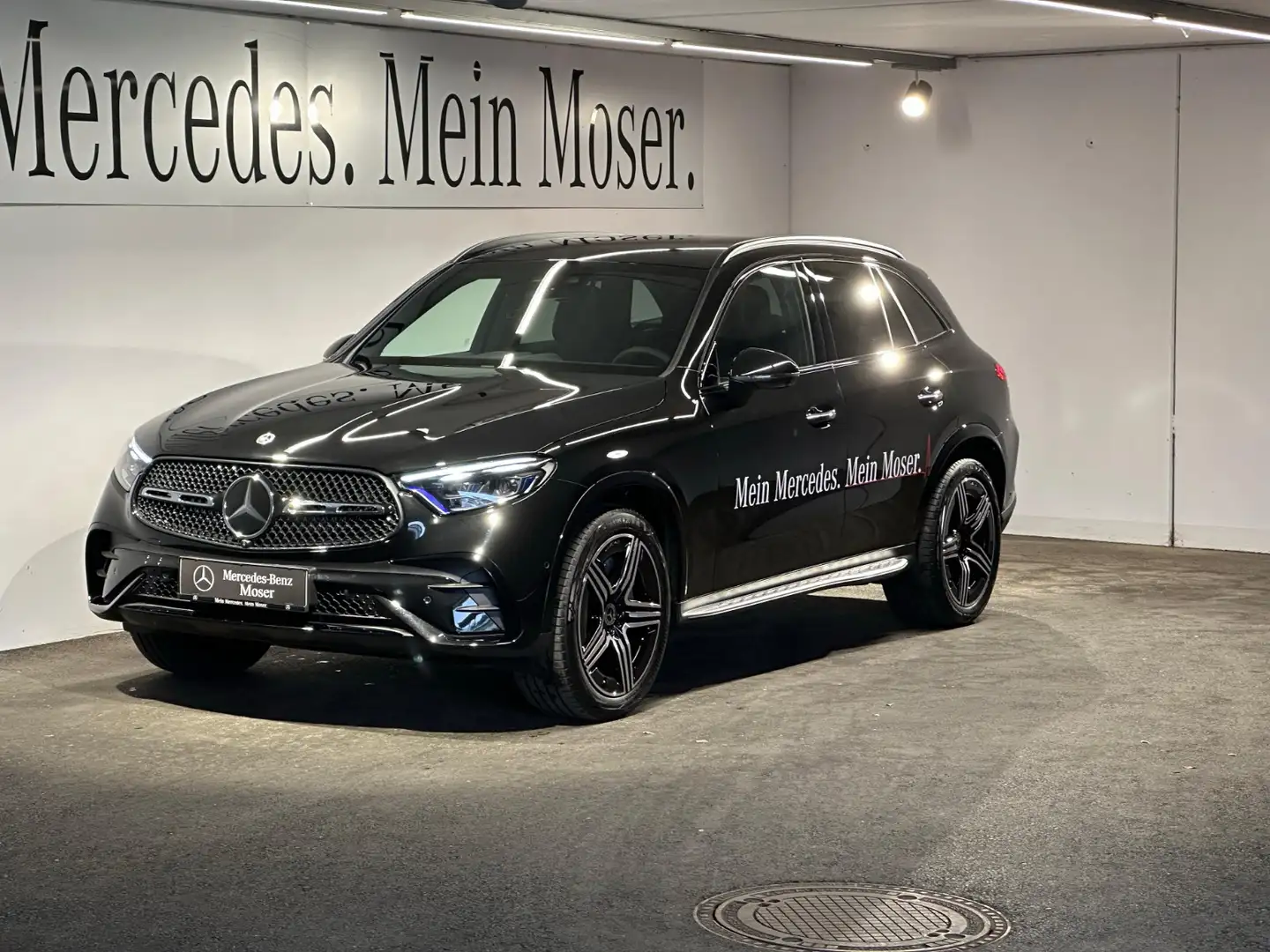 Mercedes-Benz GLC 220 d 4MATIC AMG Line Schwarz - 2