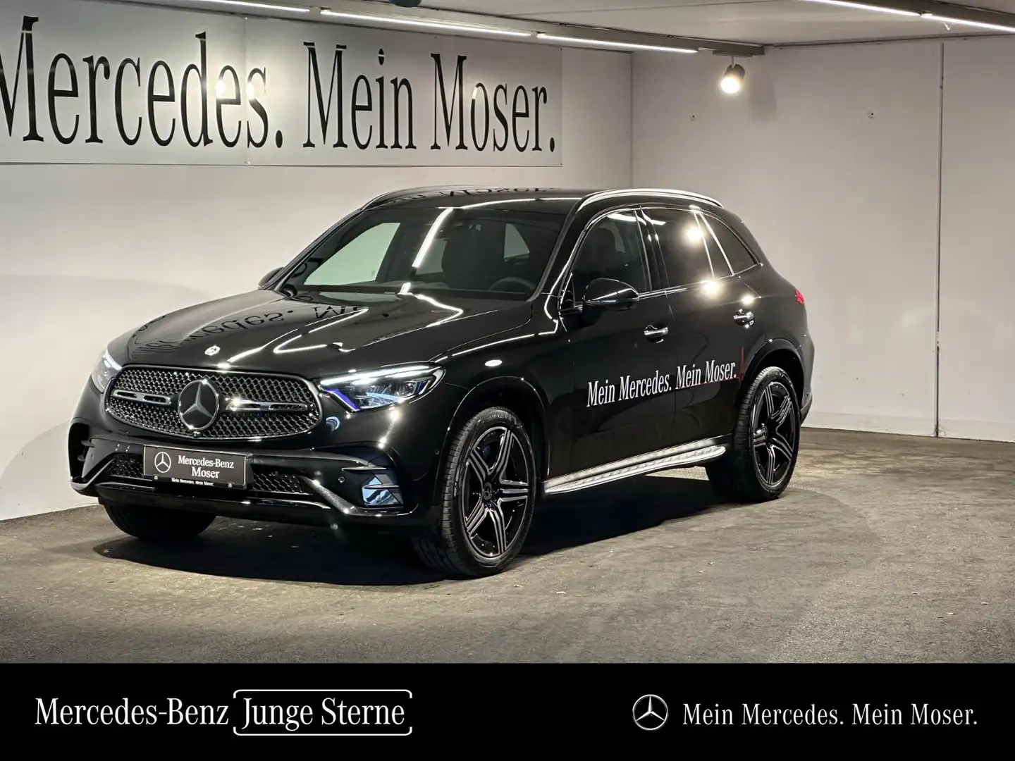 Mercedes-Benz GLC 220 d 4MATIC AMG Line Schwarz - 1