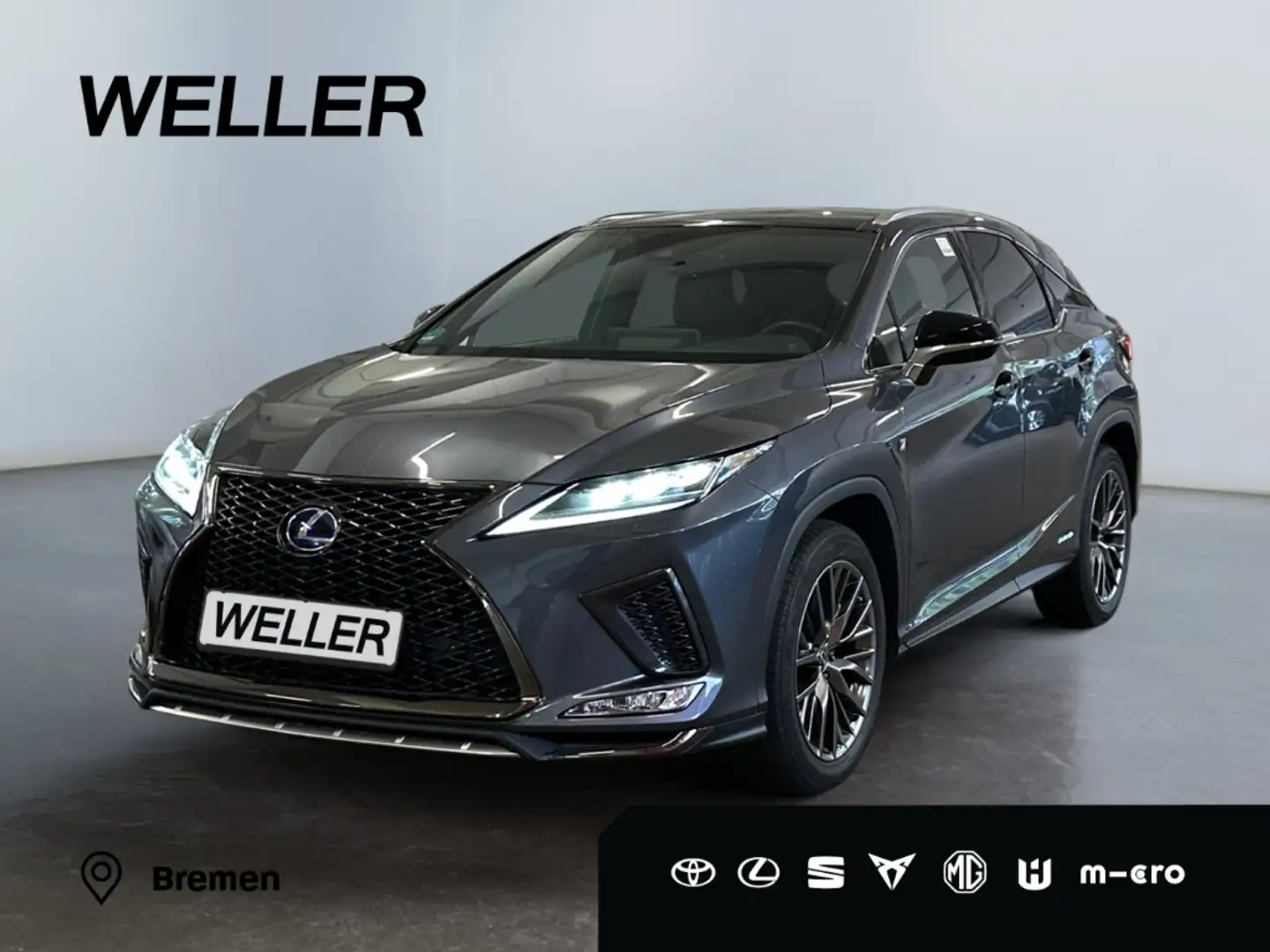 Lexus RX 450h F Sport *Allrad*360°*HUD*Pano*M Levinson* Grau - 1