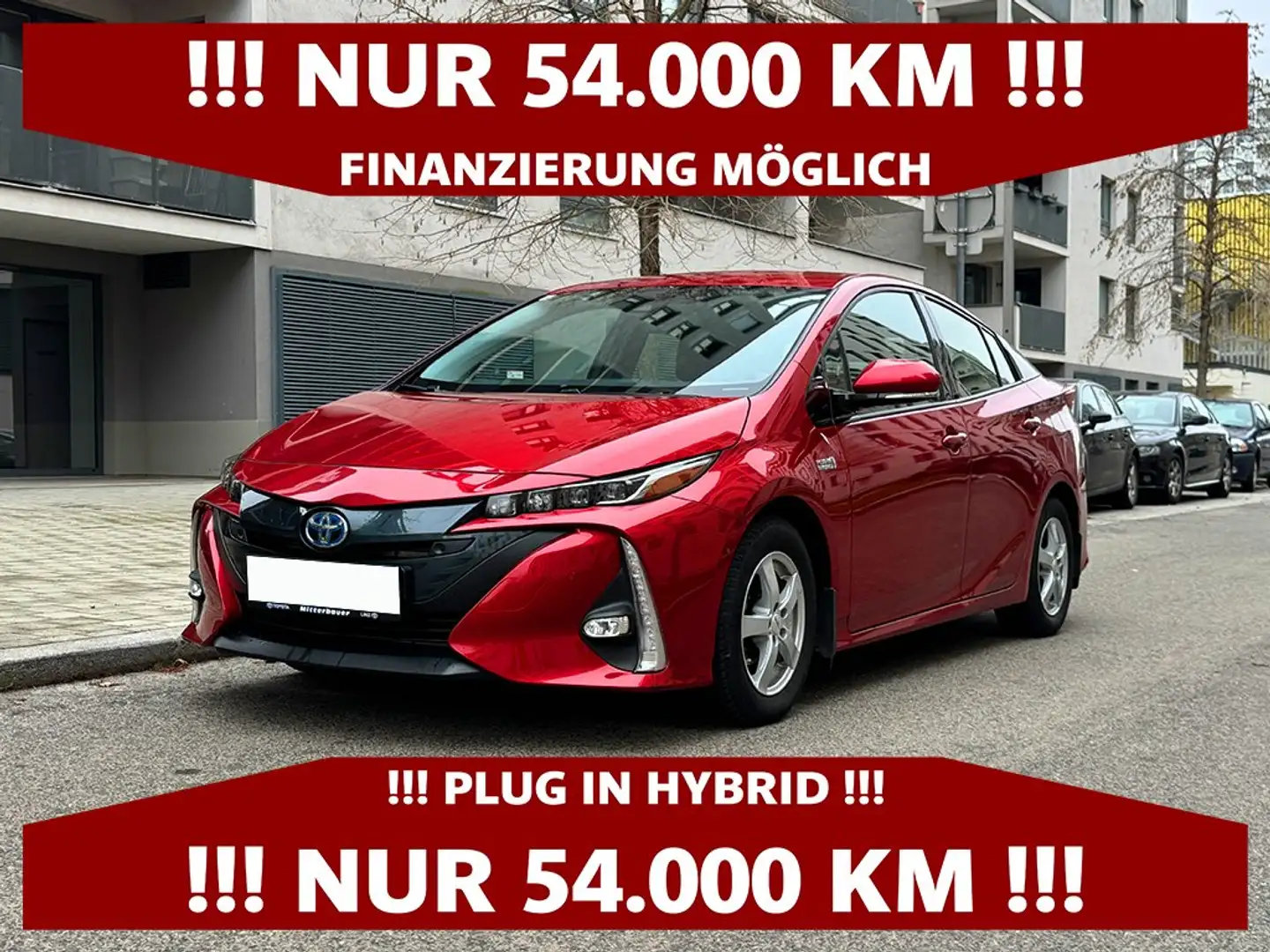 Toyota Prius Hybrid 1.8 VVT-i Loung | NUR 54.000 KM Rot - 1