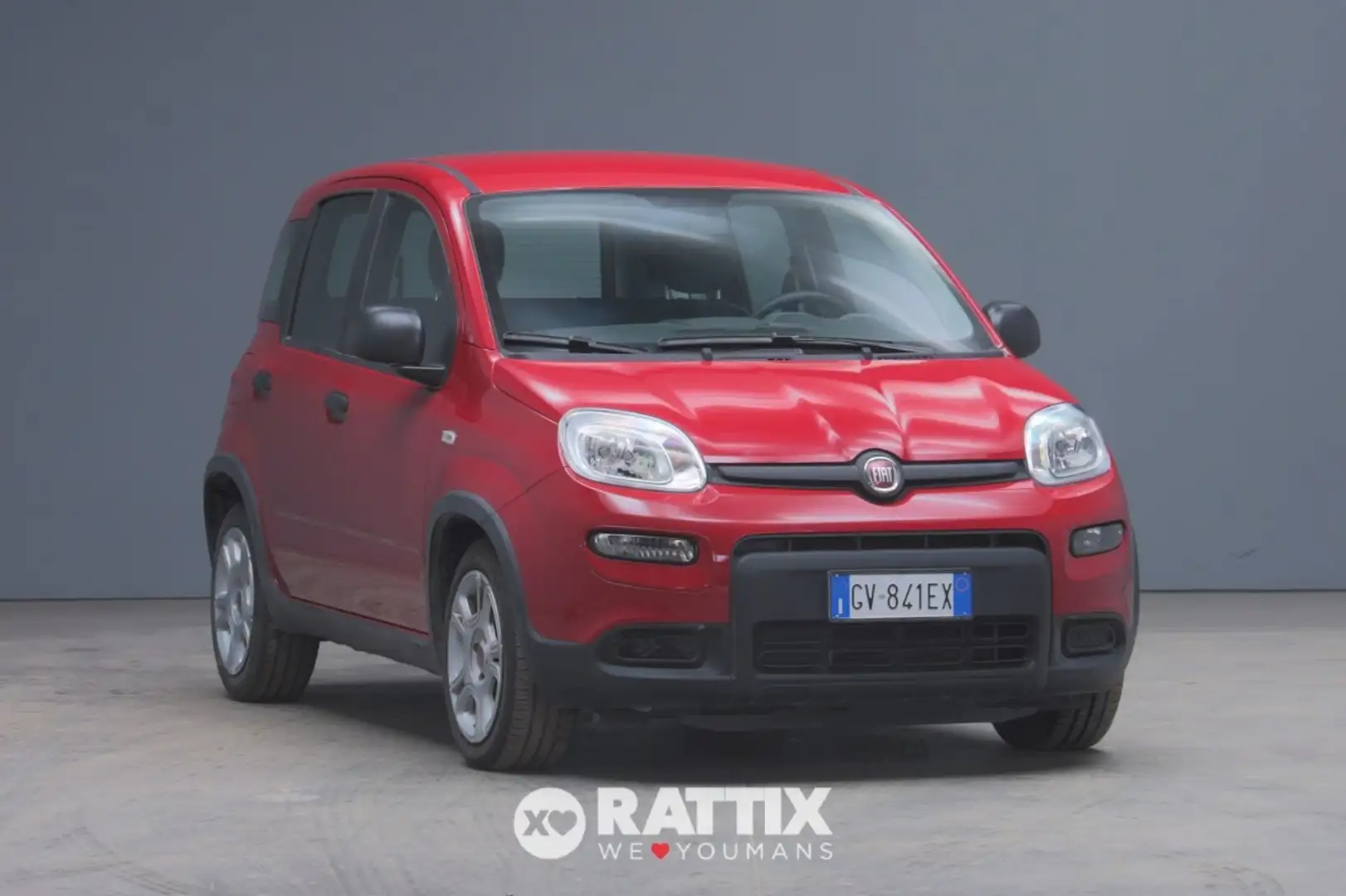 Fiat Panda 1.0 Firefly Hybrid 70CV Rojo - 1