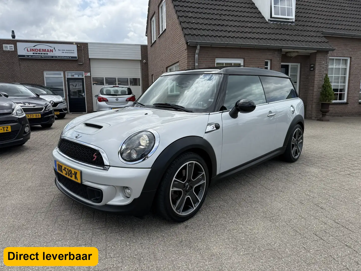MINI Cooper S Clubman Mini 1.6 184pk Panoramadak Xenon Stoelver. Wit - 1