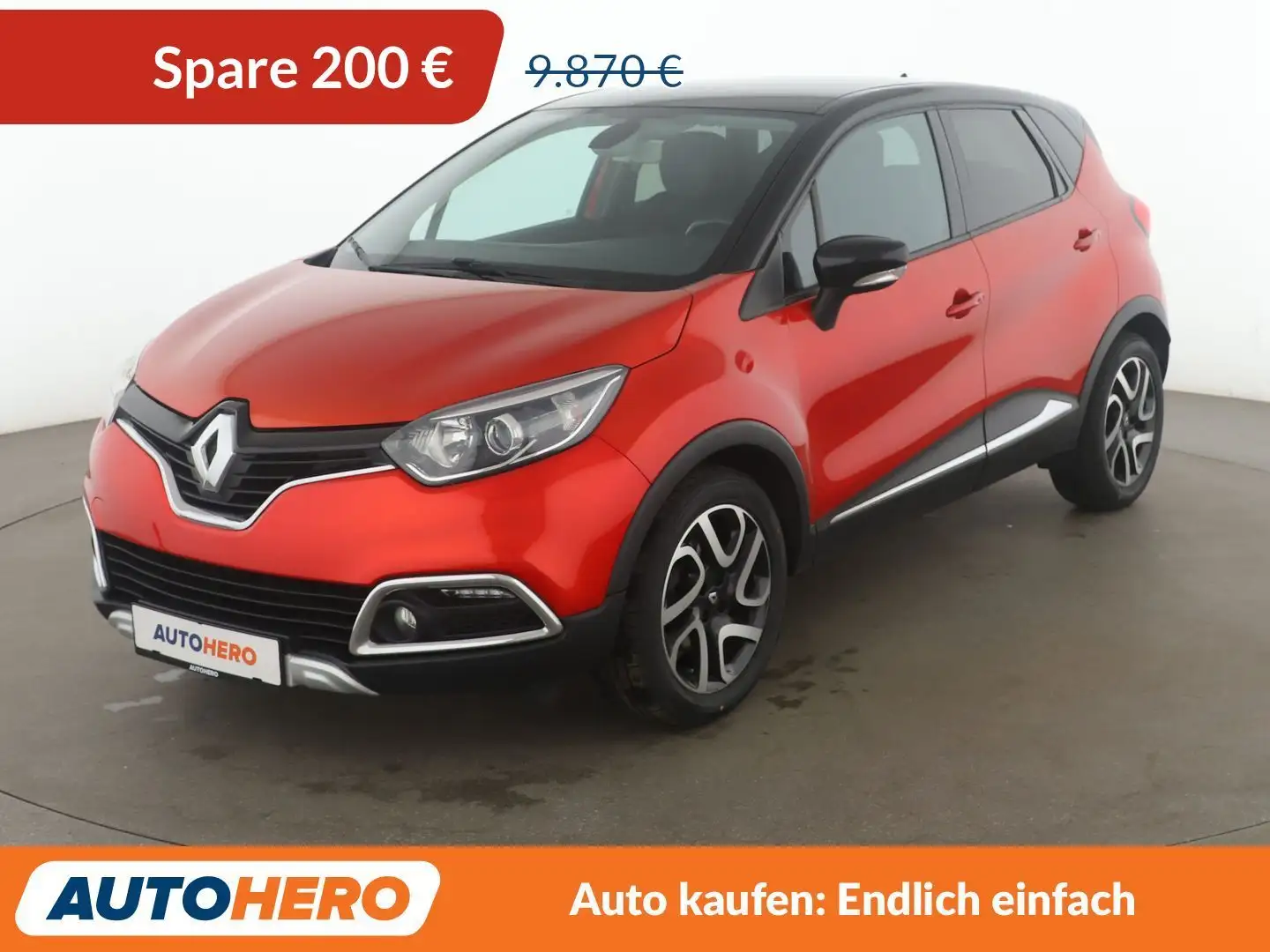 Renault Captur 1.2 TCe Helly Hansen *NAVI*TEMPO*LIM*SHZ*PDC*ALU* Rouge - 1
