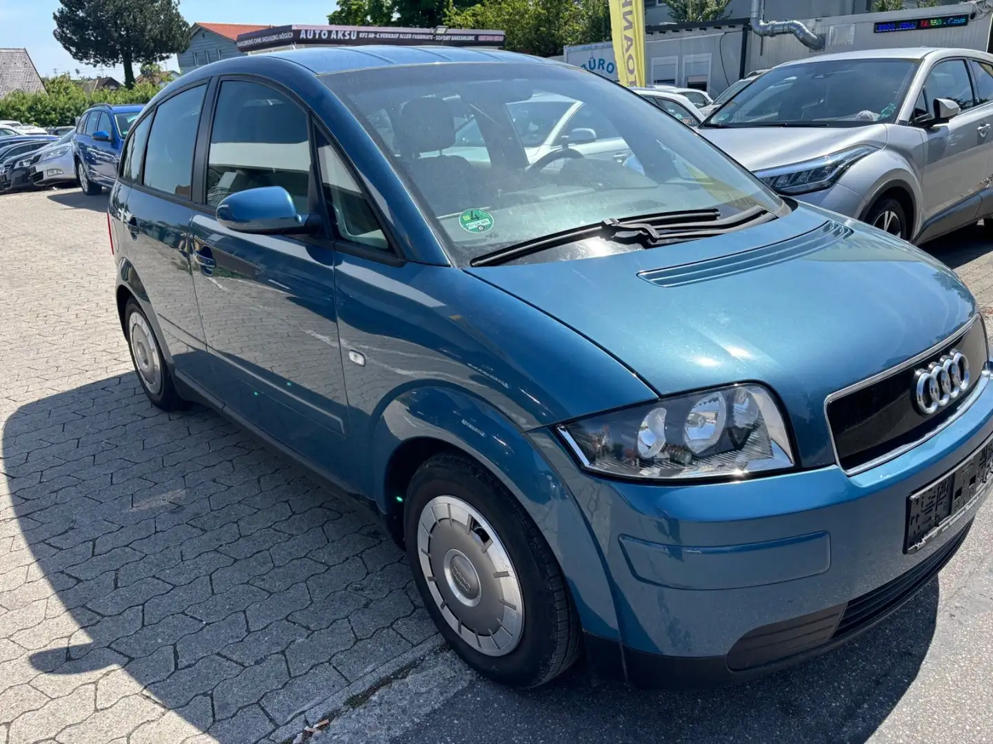 Audi A2 1.2 TDI  * AUTOMATIK *KLIMA*8X BEREIFT* Blau - 1