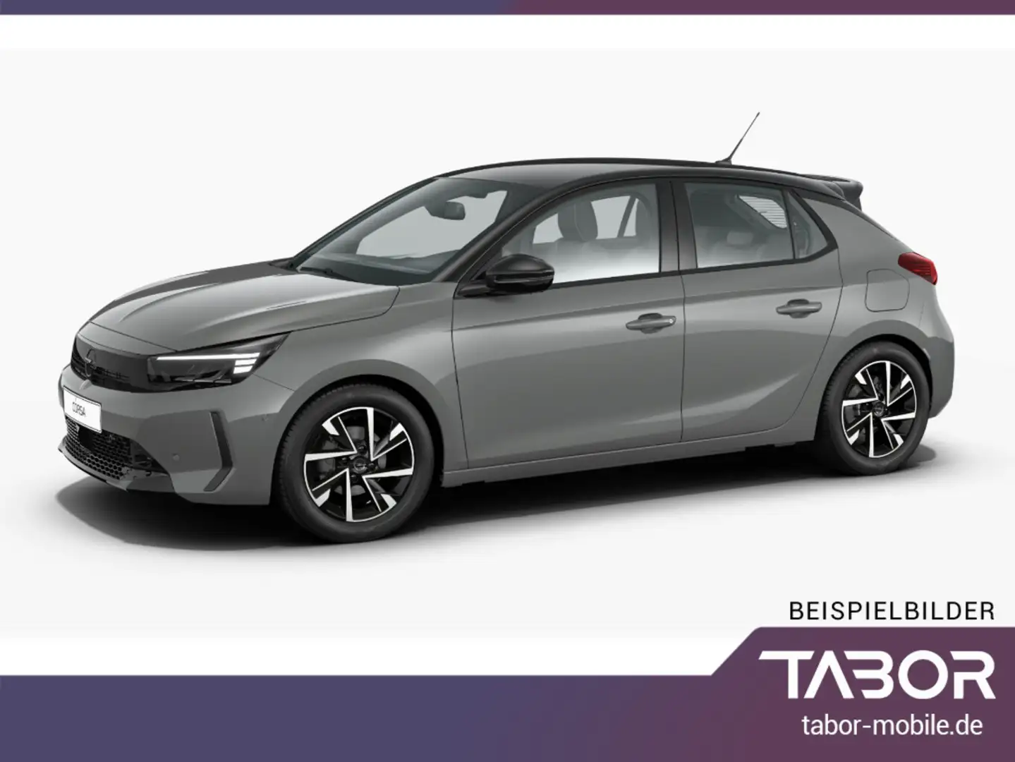 Opel Corsa 1.2 100 AT8 GS TechP Kam PDC 10"-DAB LM16 Gris - 2