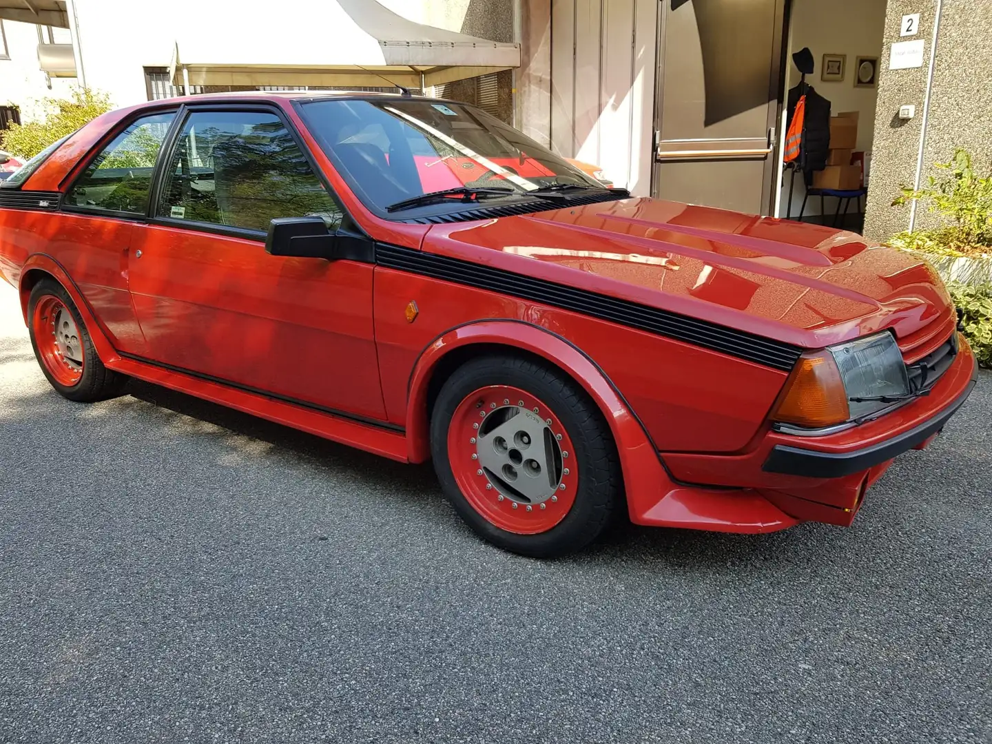 Renault Fuego Fuego Turbo 1600cc Roşu - 1