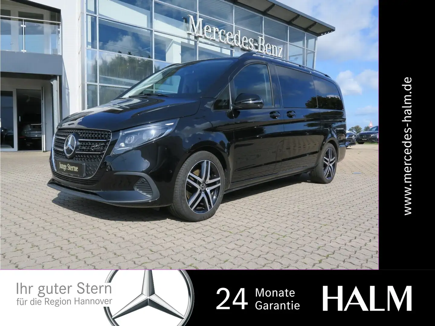 Mercedes-Benz V 250 d STYLE Plus Lang AHK Multibeam Kamera 360 Noir - 1