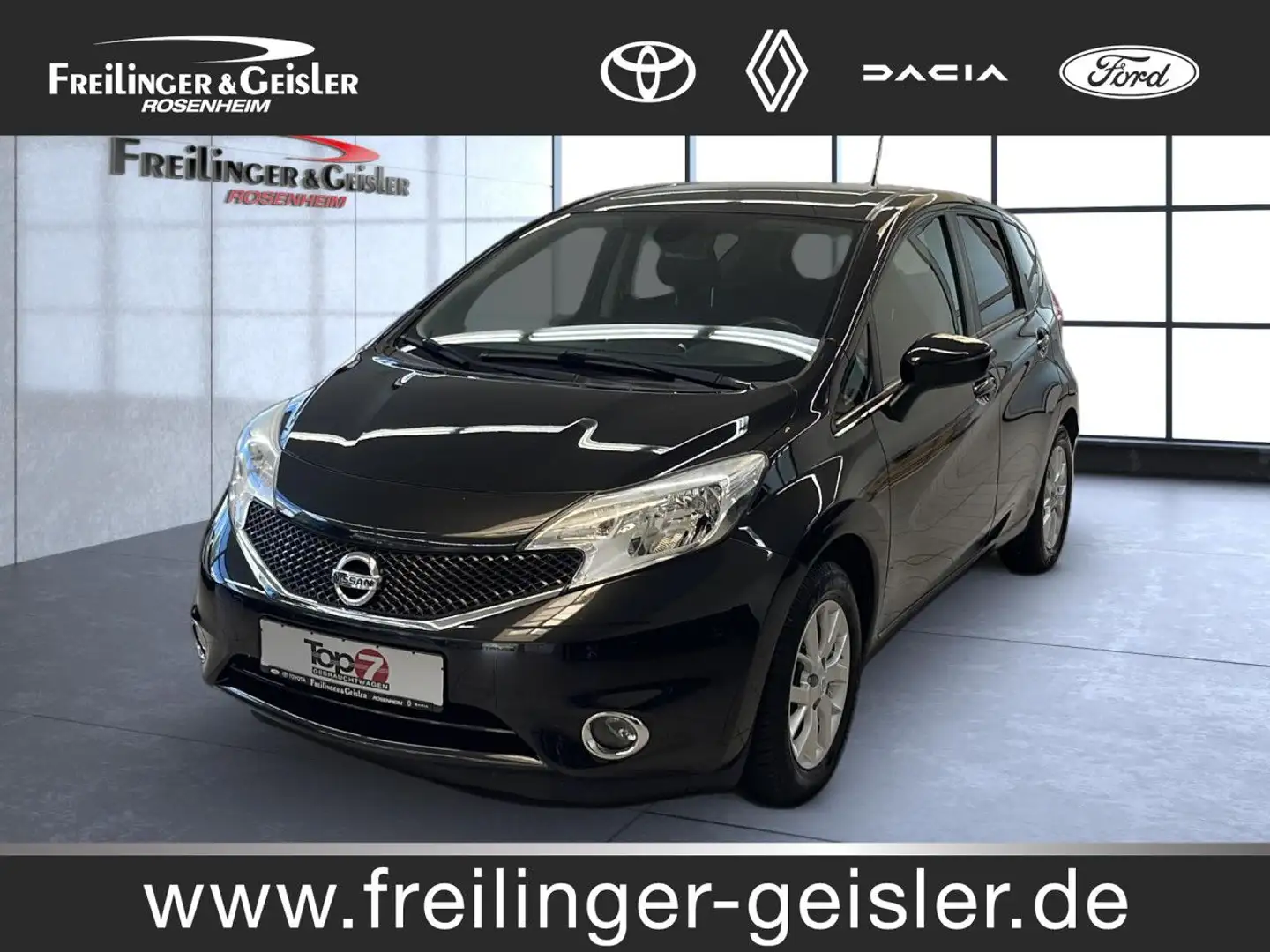 Nissan Note Acenta Plus Bluetooth Navi Klima Einparkhilfe Noir - 1