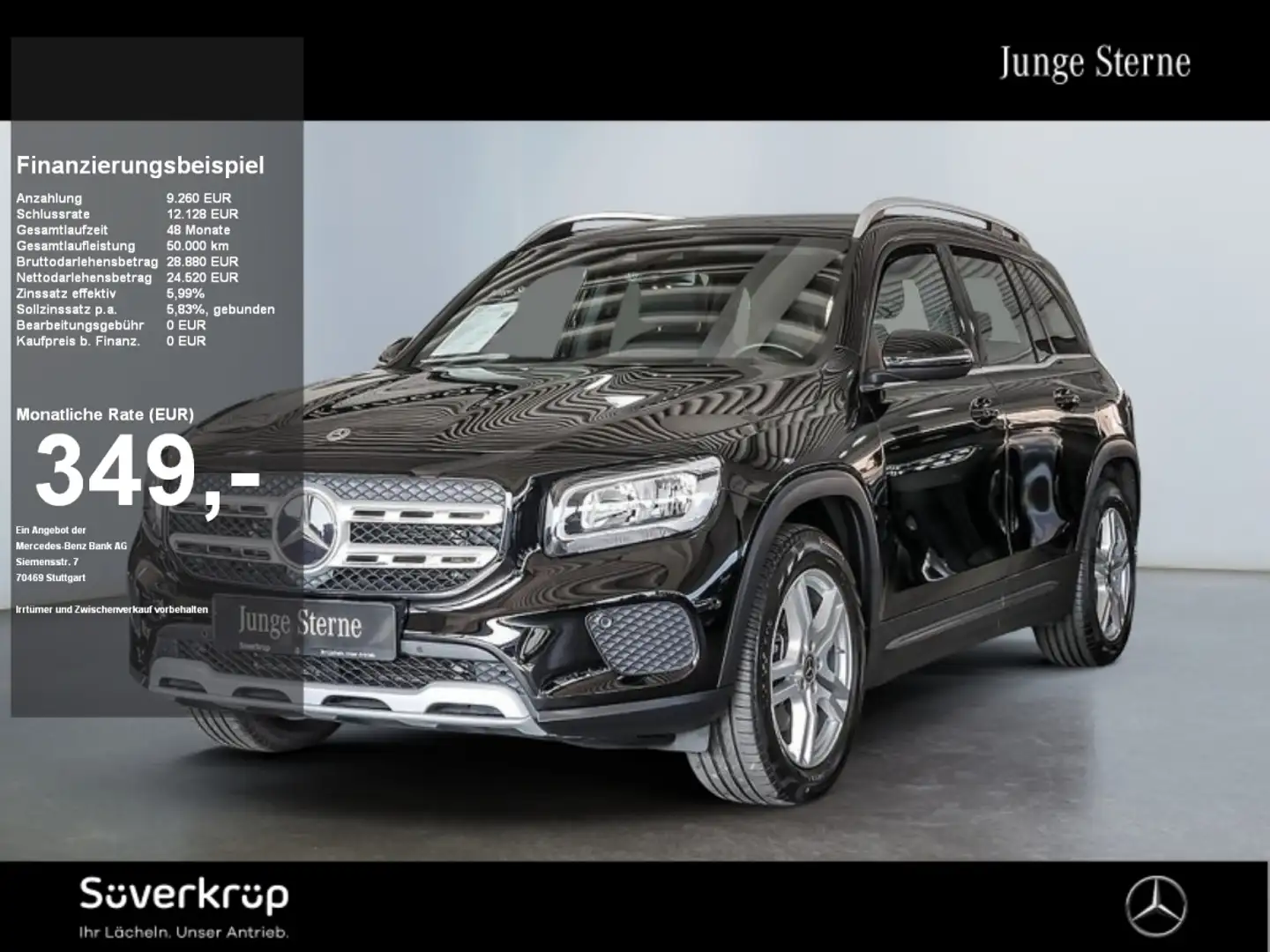 Mercedes-Benz GLB 200 d 4M // PREMIUM SPUR DISTR AHK PDC SHZ Zwart - 1