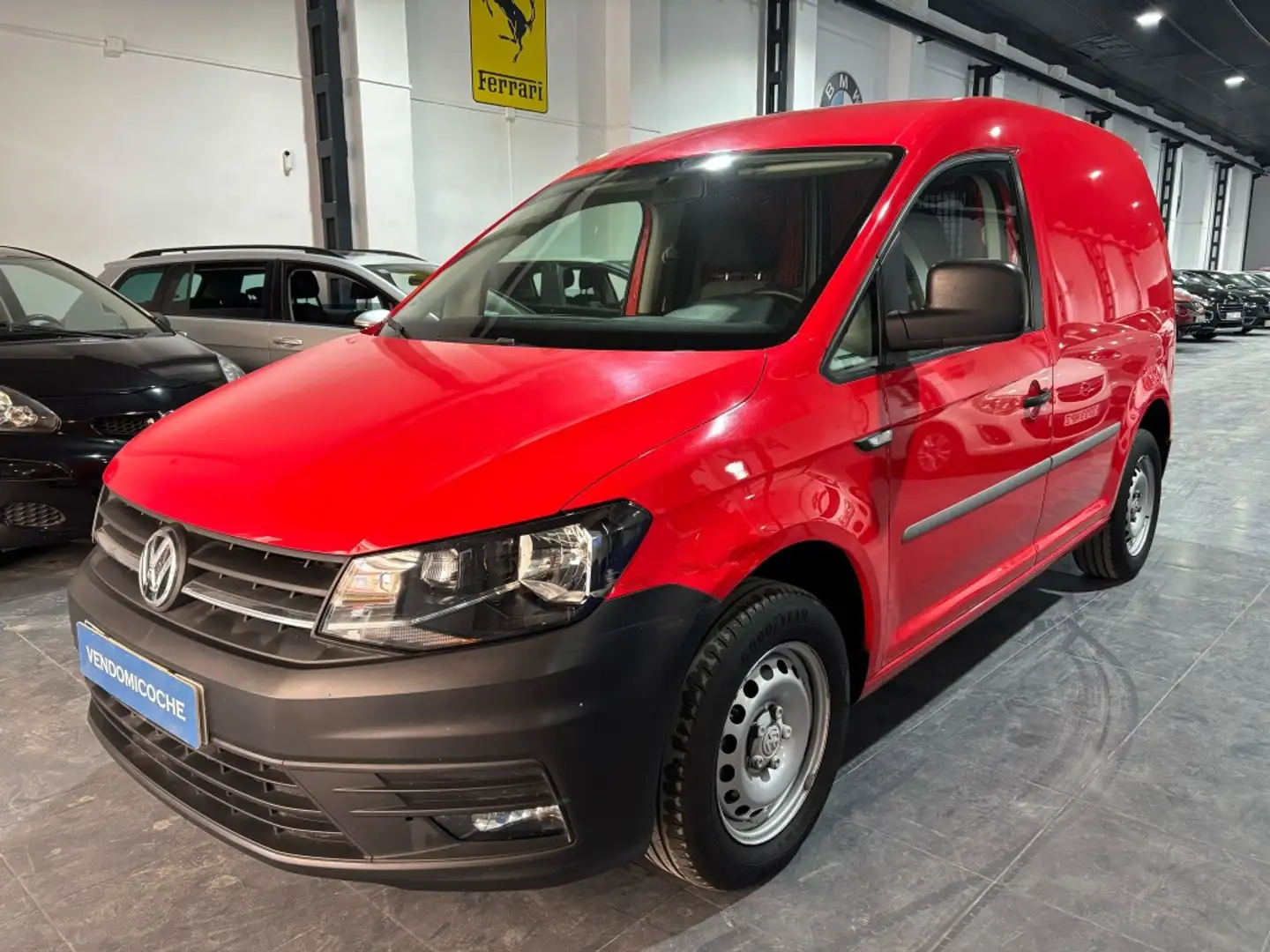 Volkswagen Caddy 2.0TDI Origin 102 Rojo - 2