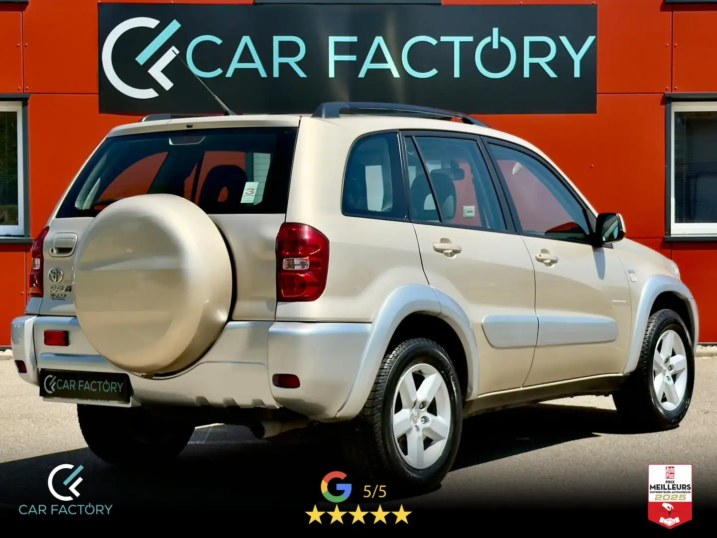 Toyota RAV 4 150 ch VVT-i BVA VX 4x4 5 Portes 77 000KMS Clim au Gris - 2