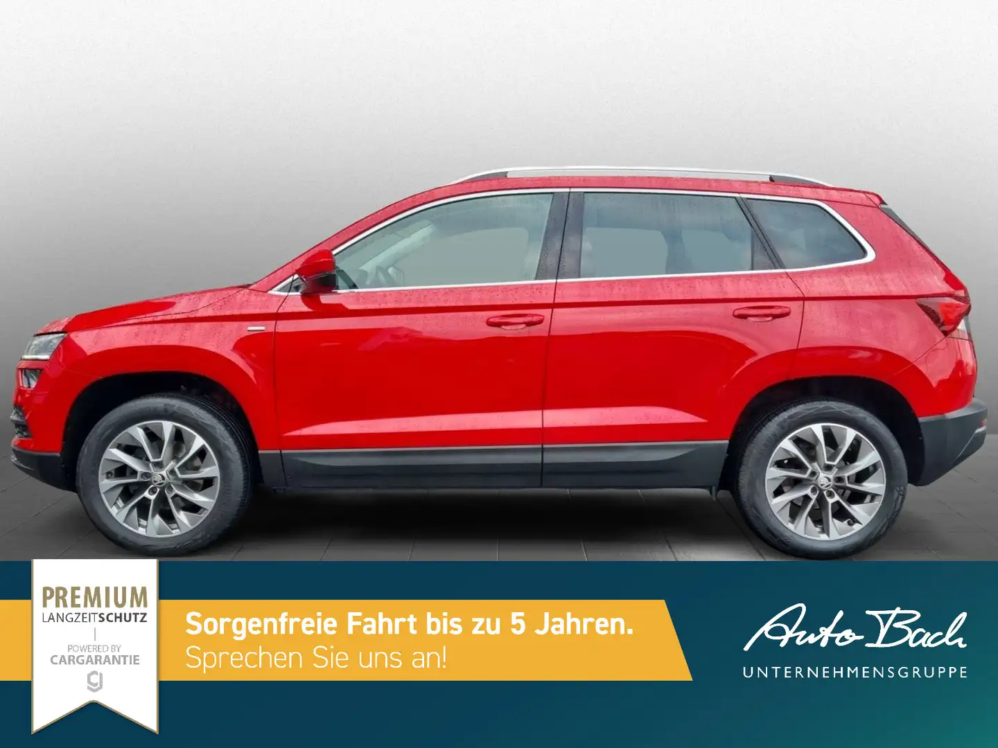 Skoda Karoq 2.0 TDI Clever DSG LED Standhzg Panorama Rouge - 2