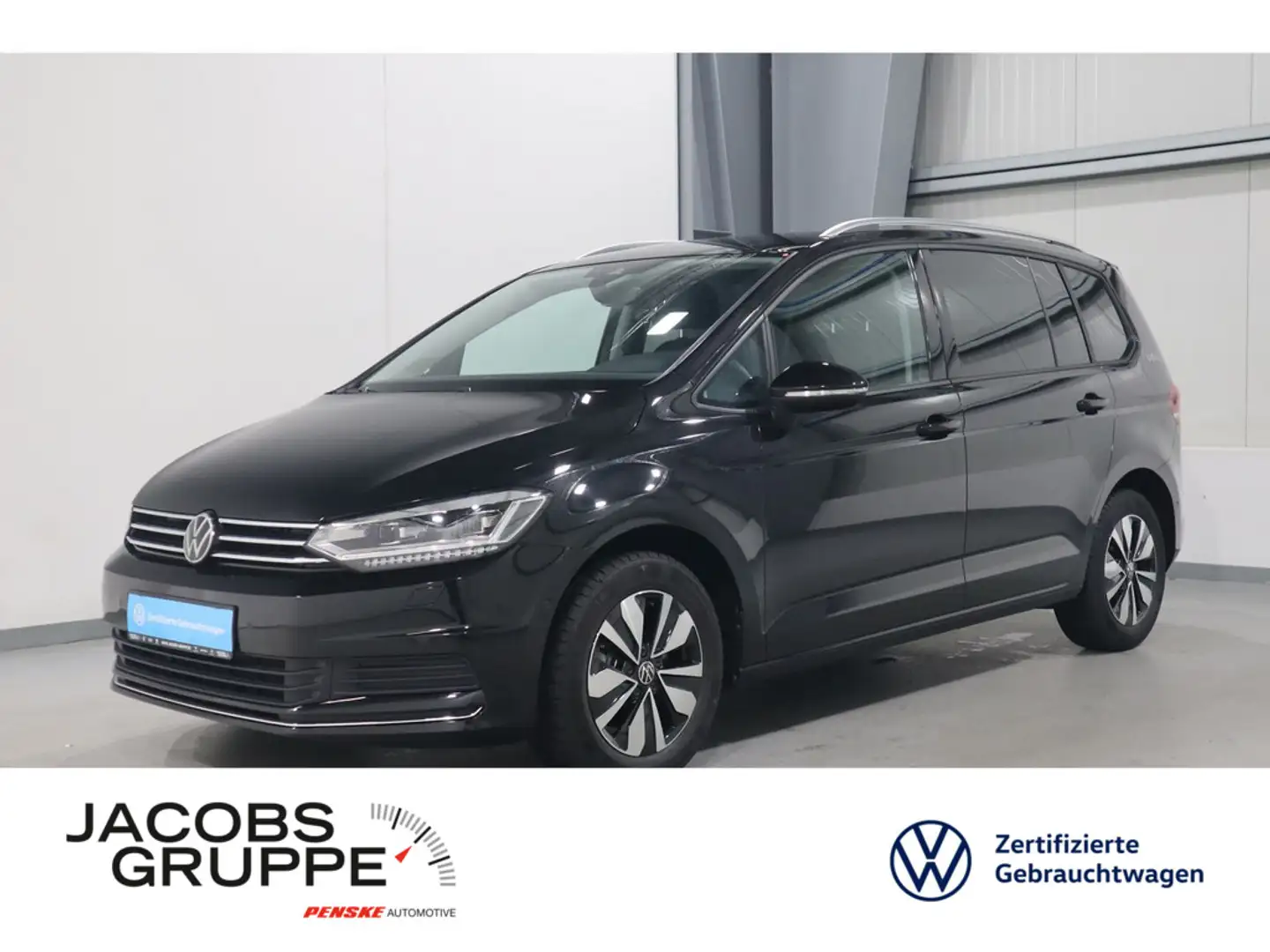 Volkswagen Touran 1.5 TSI Goal DSG Navi*AHK*IQ*SHZ Comfortline Schwarz - 1