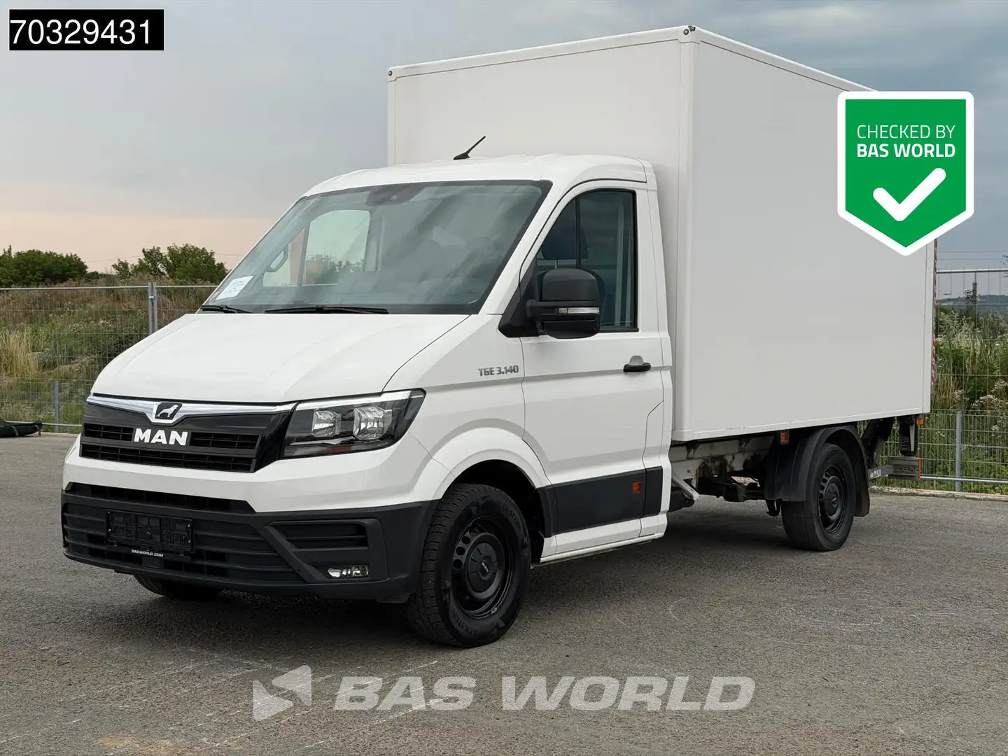 MAN TGE 3.140 Ladebordwand Koffer Navi Klima Temp Weiß - 1