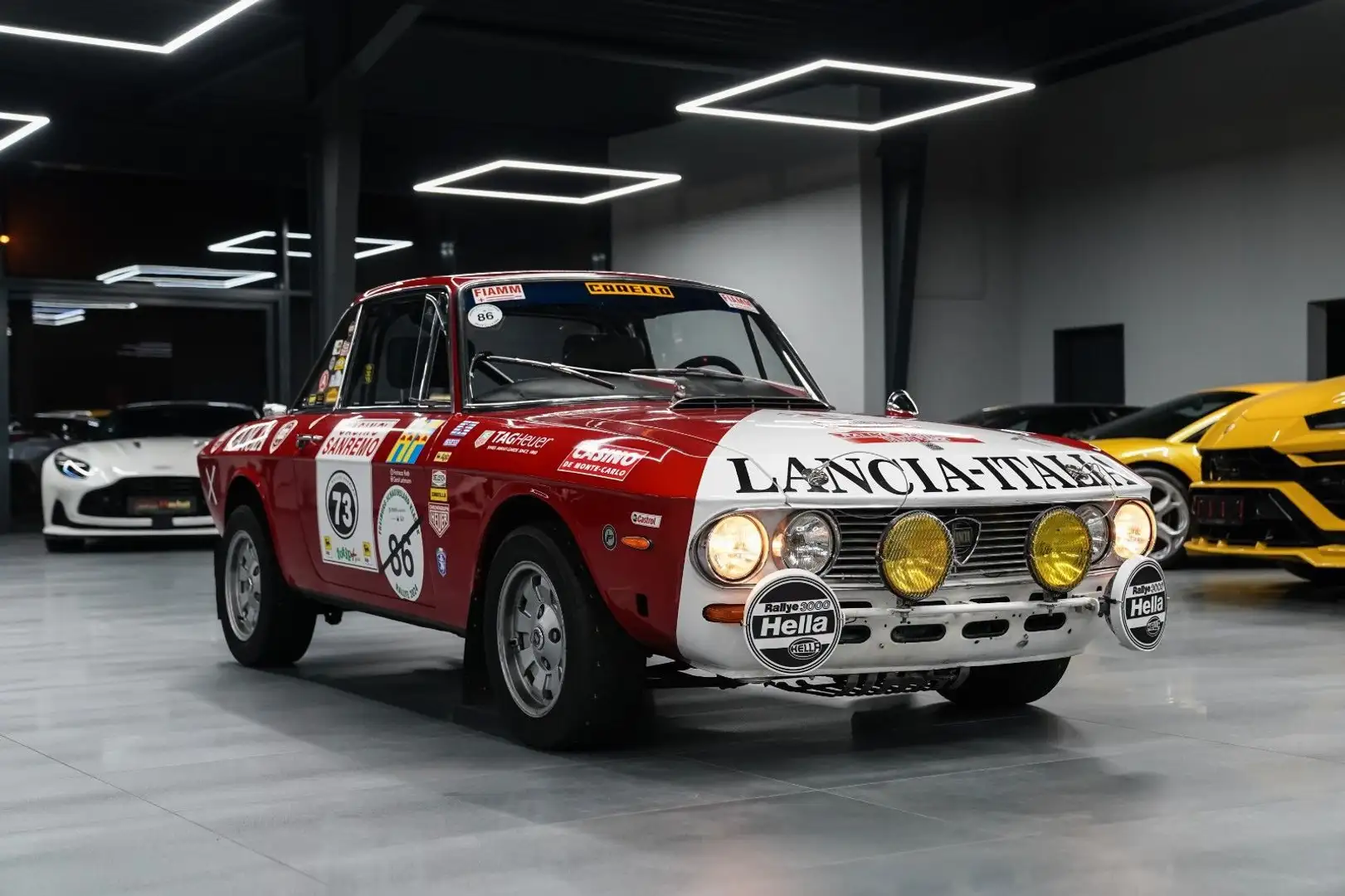 Lancia Fulvia *Rallye* Roşu - 1