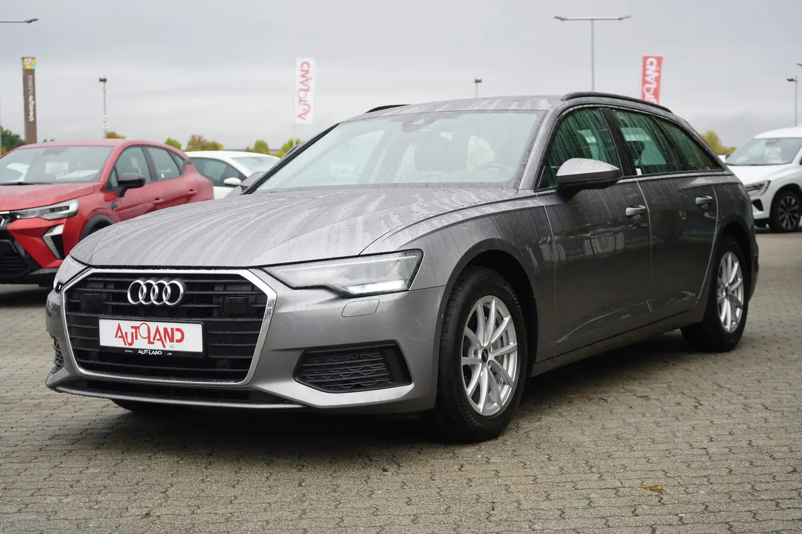 Audi A6 Avant 40 2.0 TDI Klimaaut. LED Navi ACC AHK Grau - 2