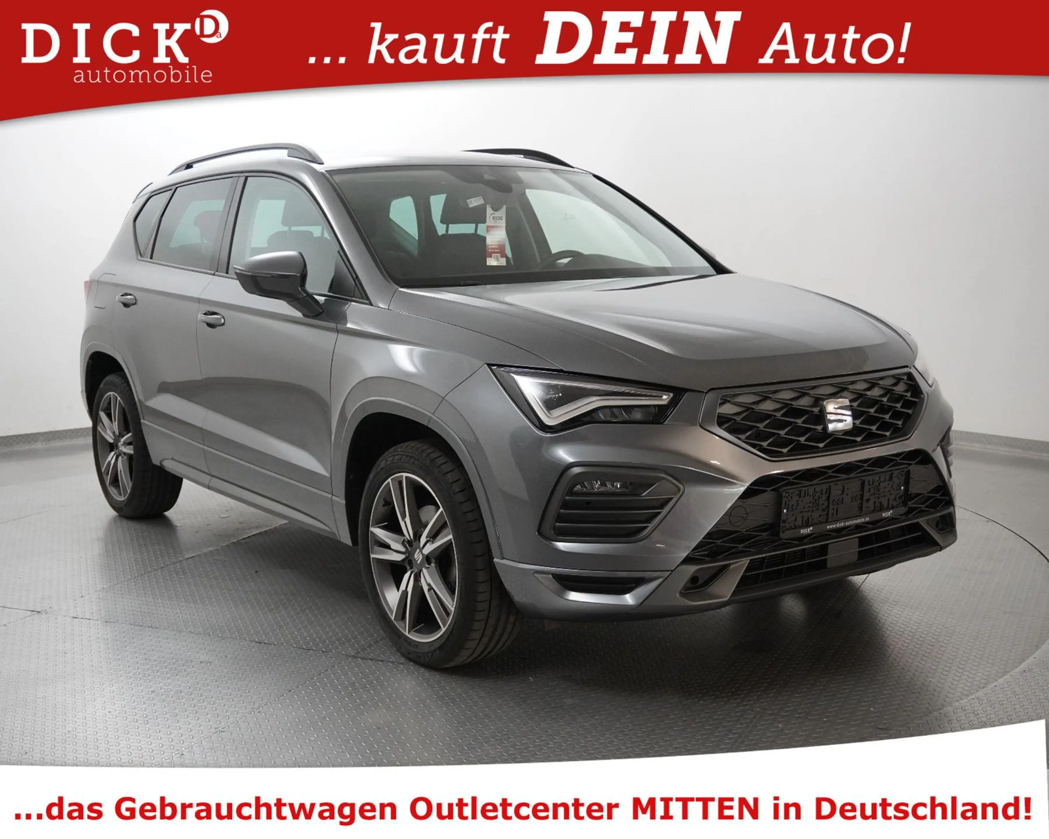SEAT Ateca 1.5TSI DSG FR PANO+KAM+LED+ALCANT+ACC+18"