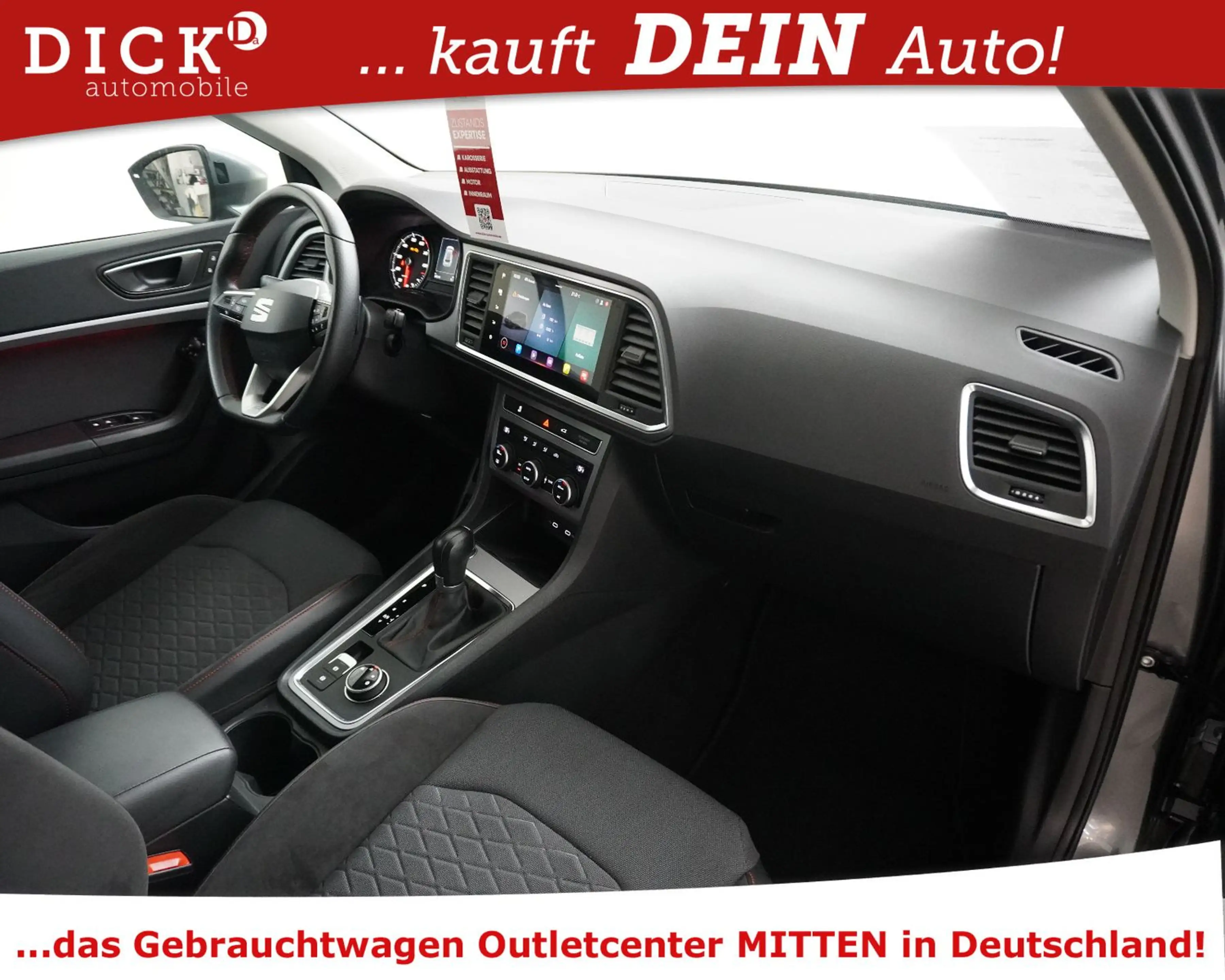 SEAT Ateca 1.5TSI DSG FR PANO+KAM+LED+ALCANT+ACC+18" — photo 12