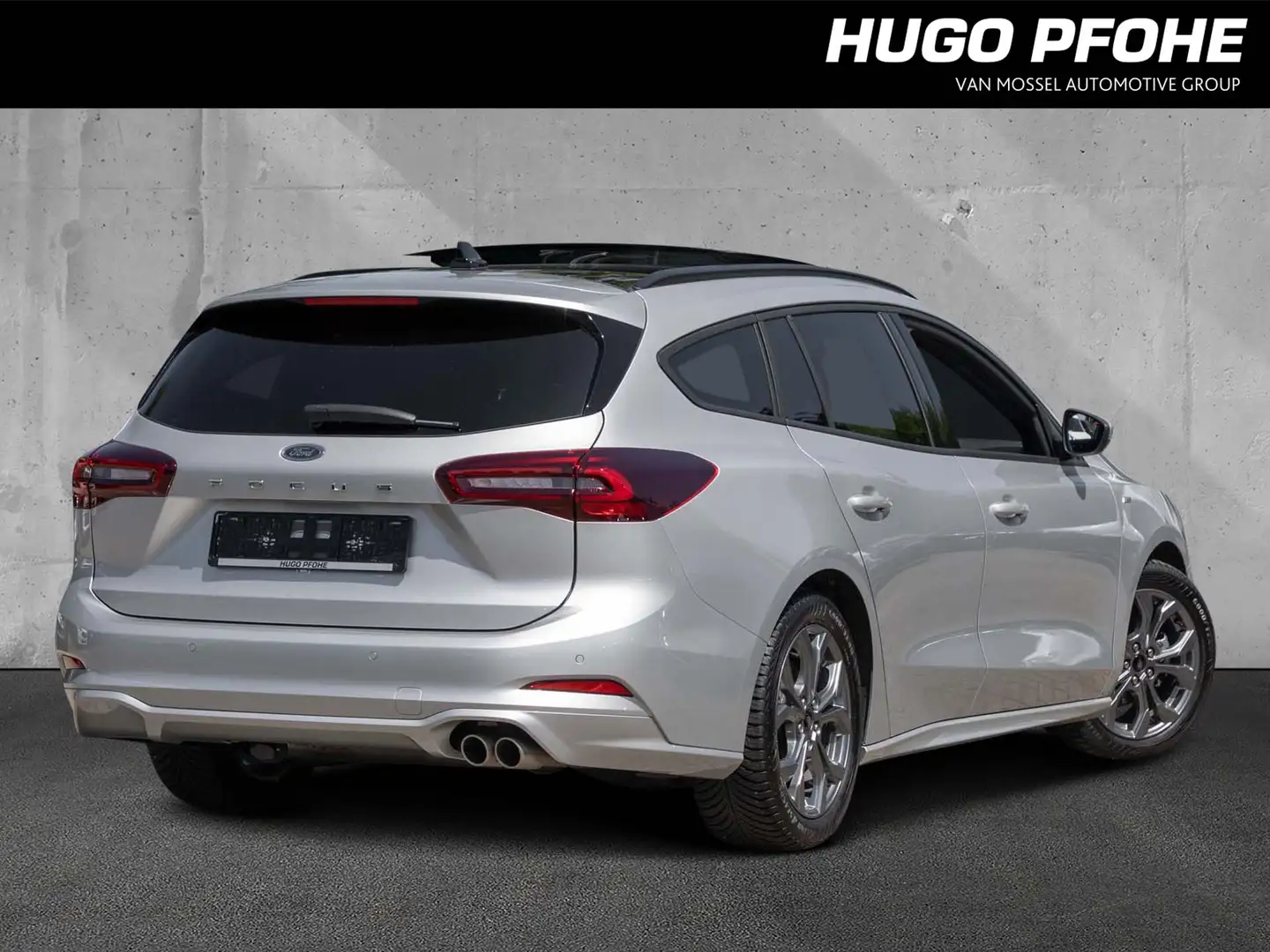 Ford Focus ST-Line 1.0 EcoBoost Hyb. 114kW Tur. AT Turnier. 5 Argent - 2