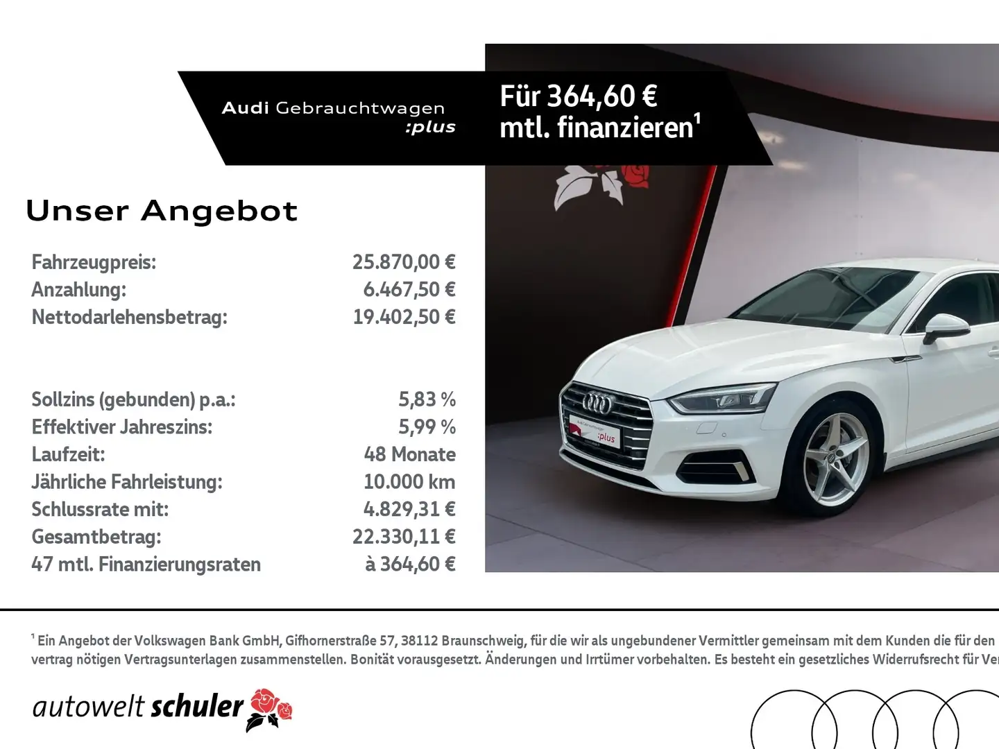 Audi A5 Sportback 45 2.0 TFSI quattro S-tronic sport AHK Blanco - 1